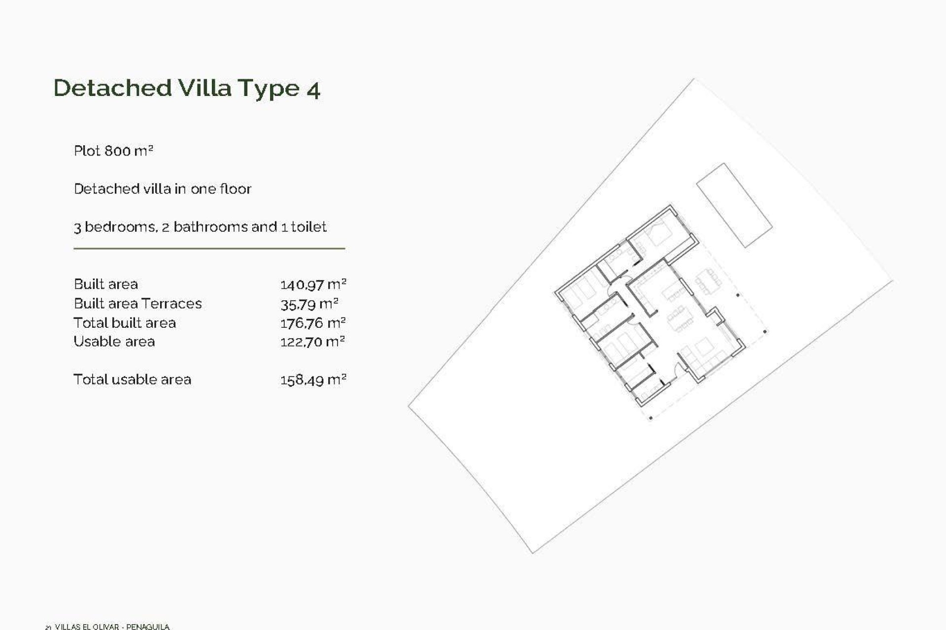 Nieuwbouw  - Villa - Penaguila - El Olivar