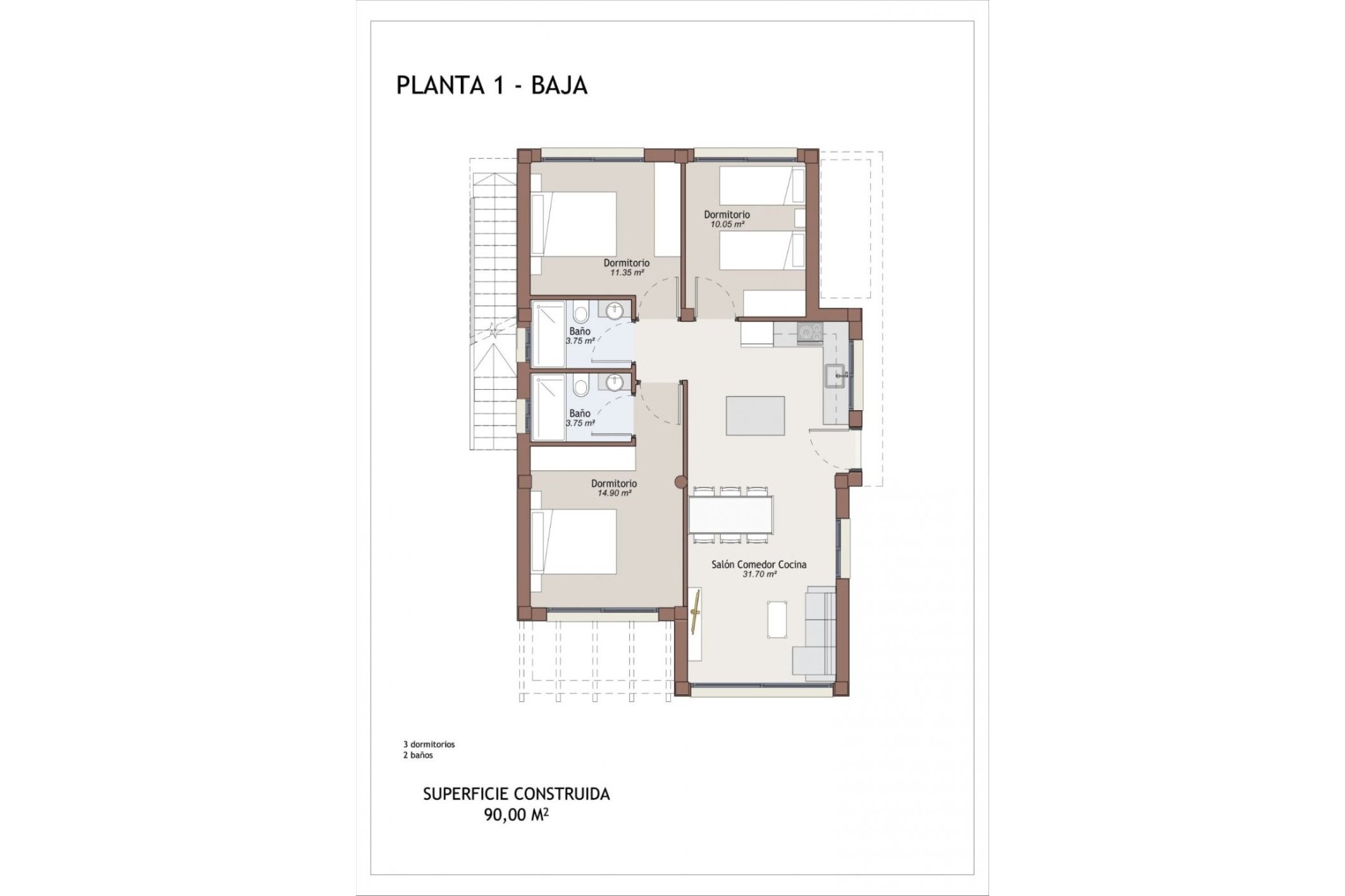 Nieuwbouw  - Villa - Vera - Vera Playa