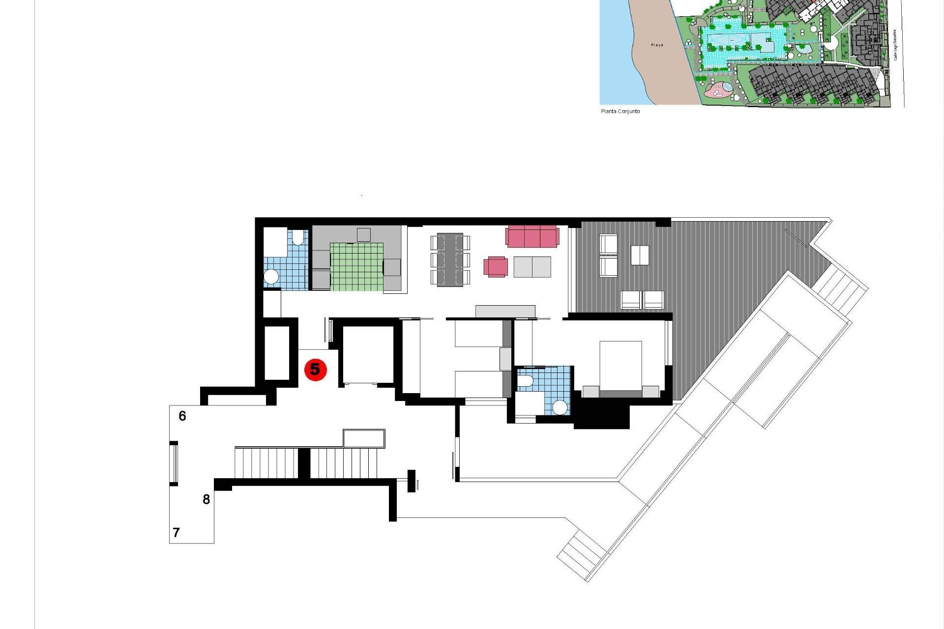 Nieuwbouw Woningen - Appartement  - Denia