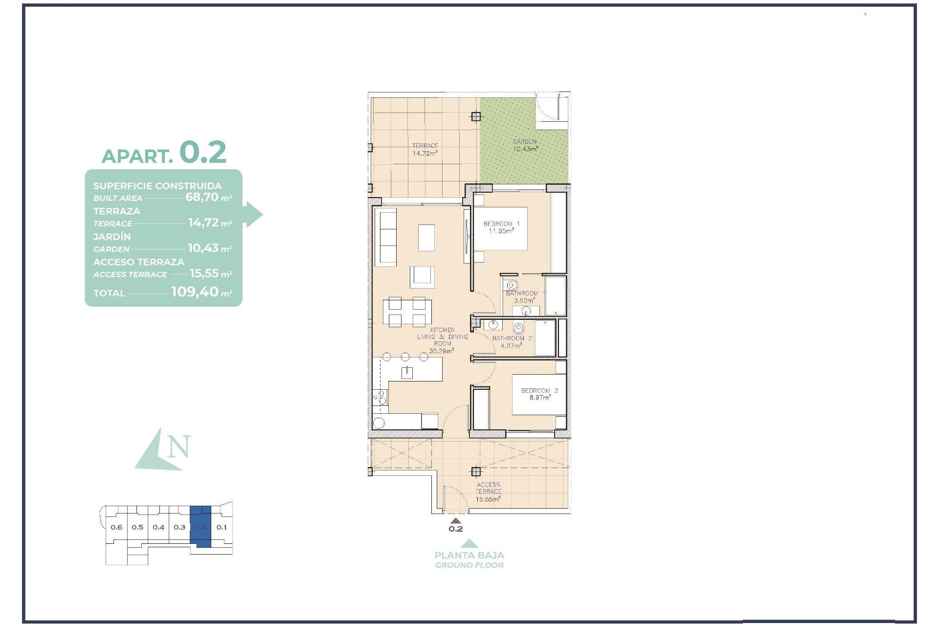 Nieuwbouw Woningen - Appartement  - Los Alcázares