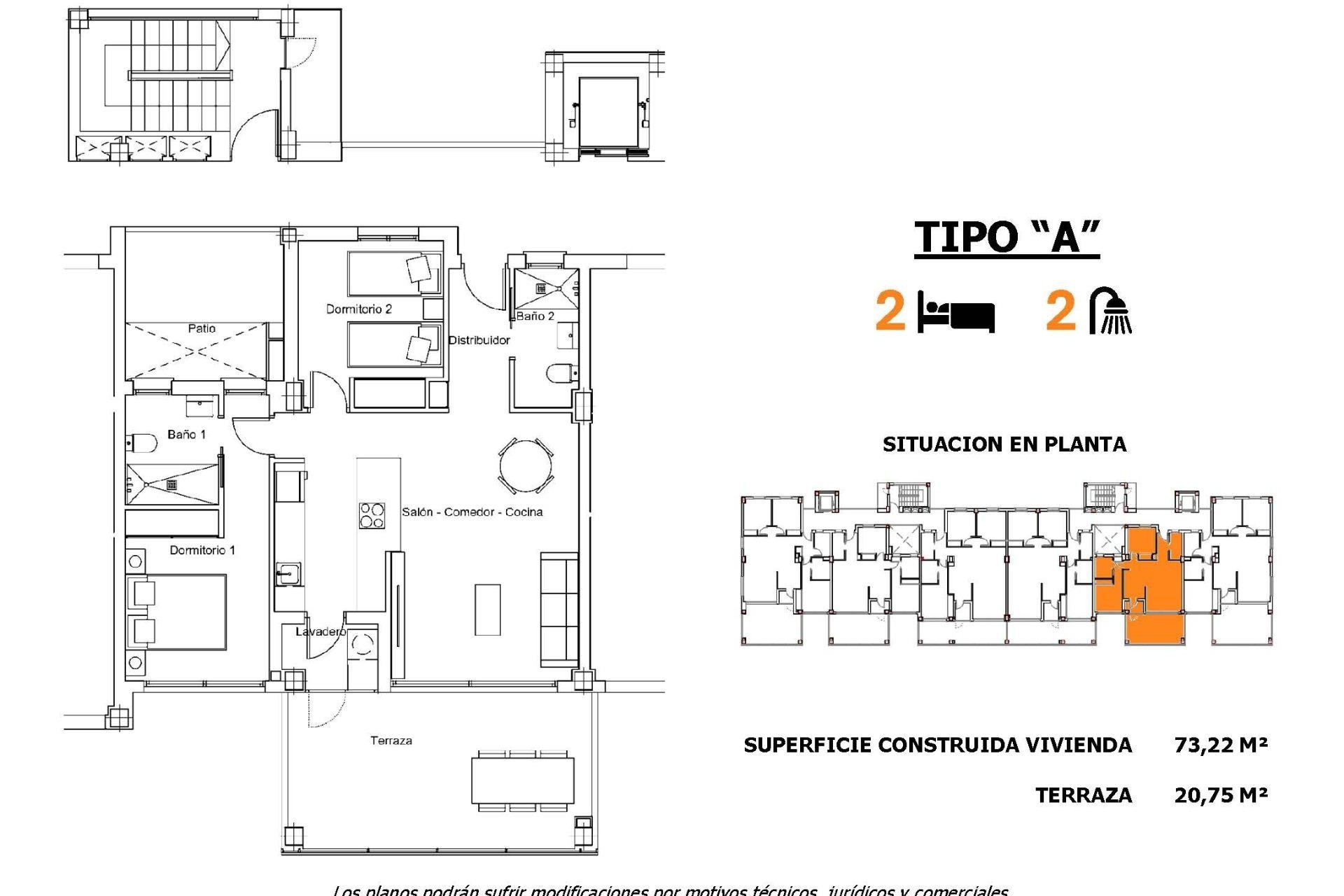 Nieuwbouw Woningen - Appartement  - San Miguel de Salinas