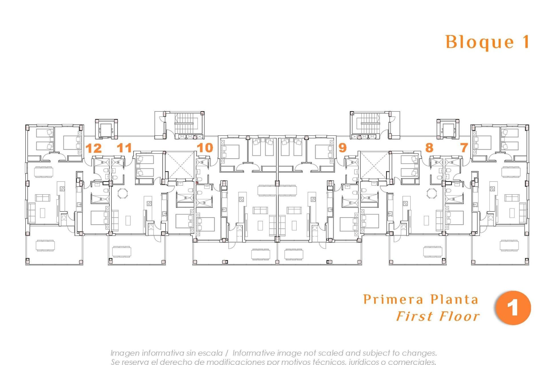 Nieuwbouw Woningen - Appartement  - San Miguel de Salinas
