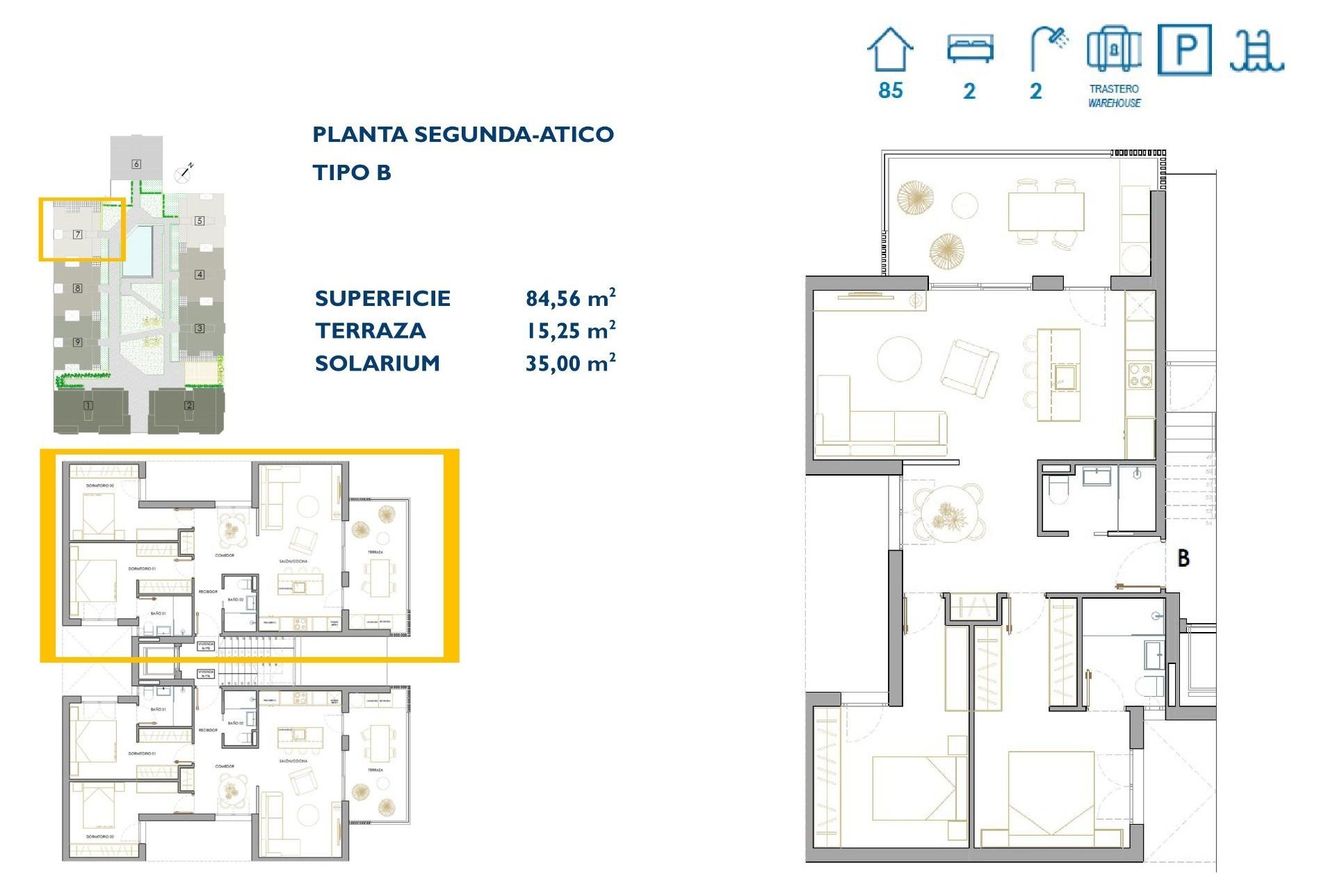 Nieuwbouw Woningen - Appartement  - San Pedro del Pinatar