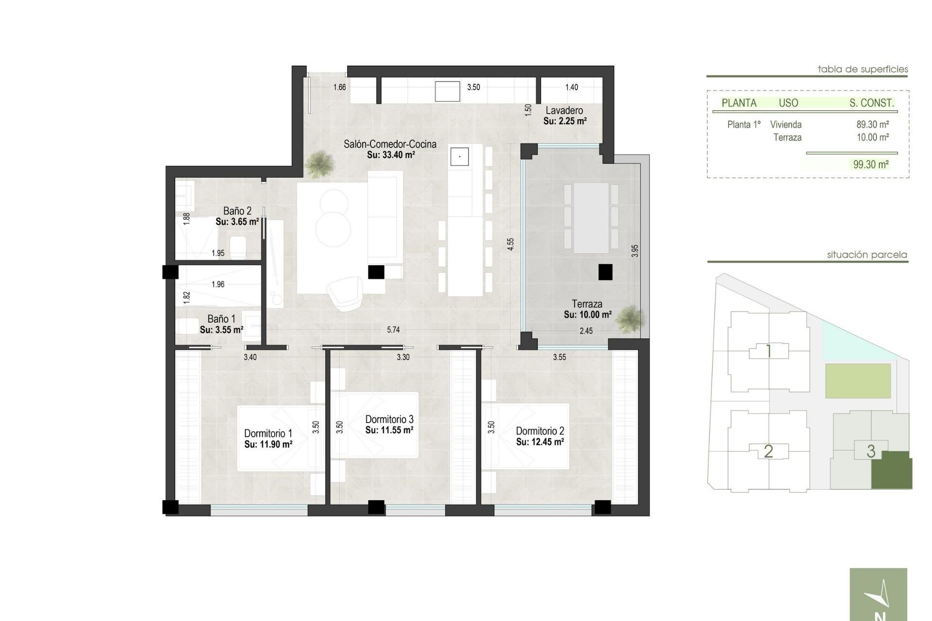 Nieuwbouw Woningen - Appartement  - San Pedro del Pinatar