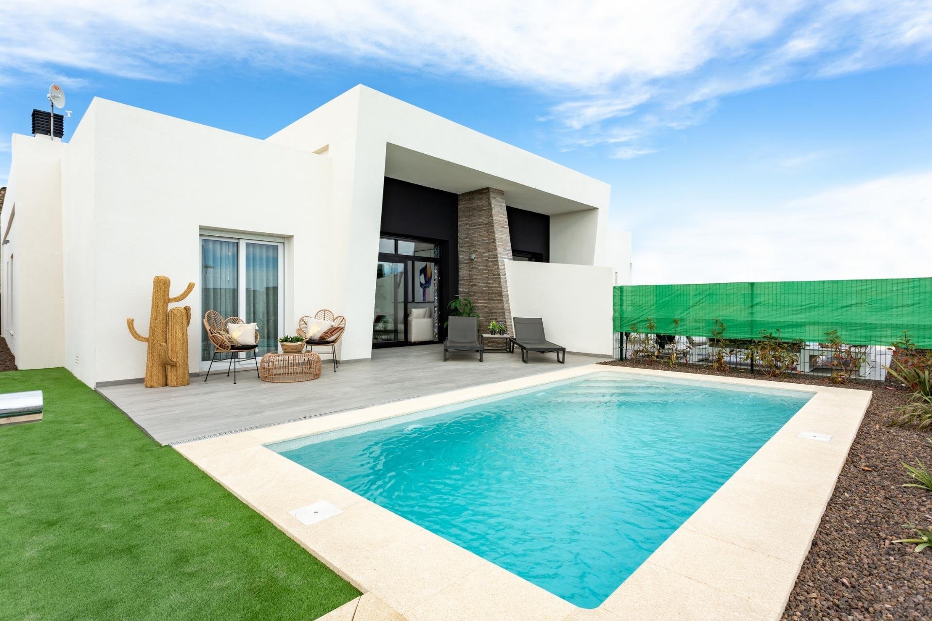 Nieuwbouw Woningen - Halfvrijstaand Villa - Algorfa