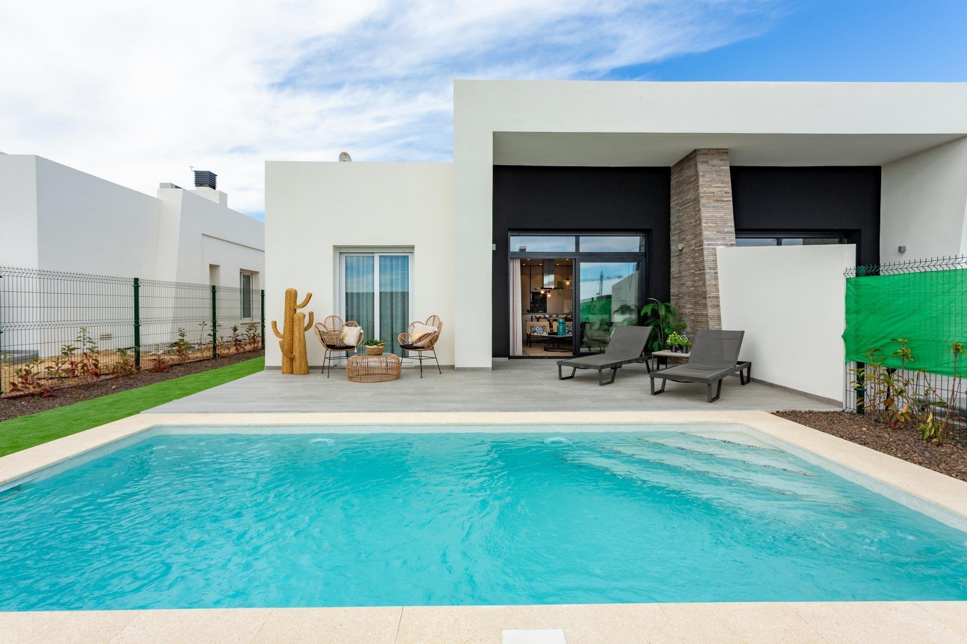 Nieuwbouw Woningen - Halfvrijstaand Villa - Algorfa