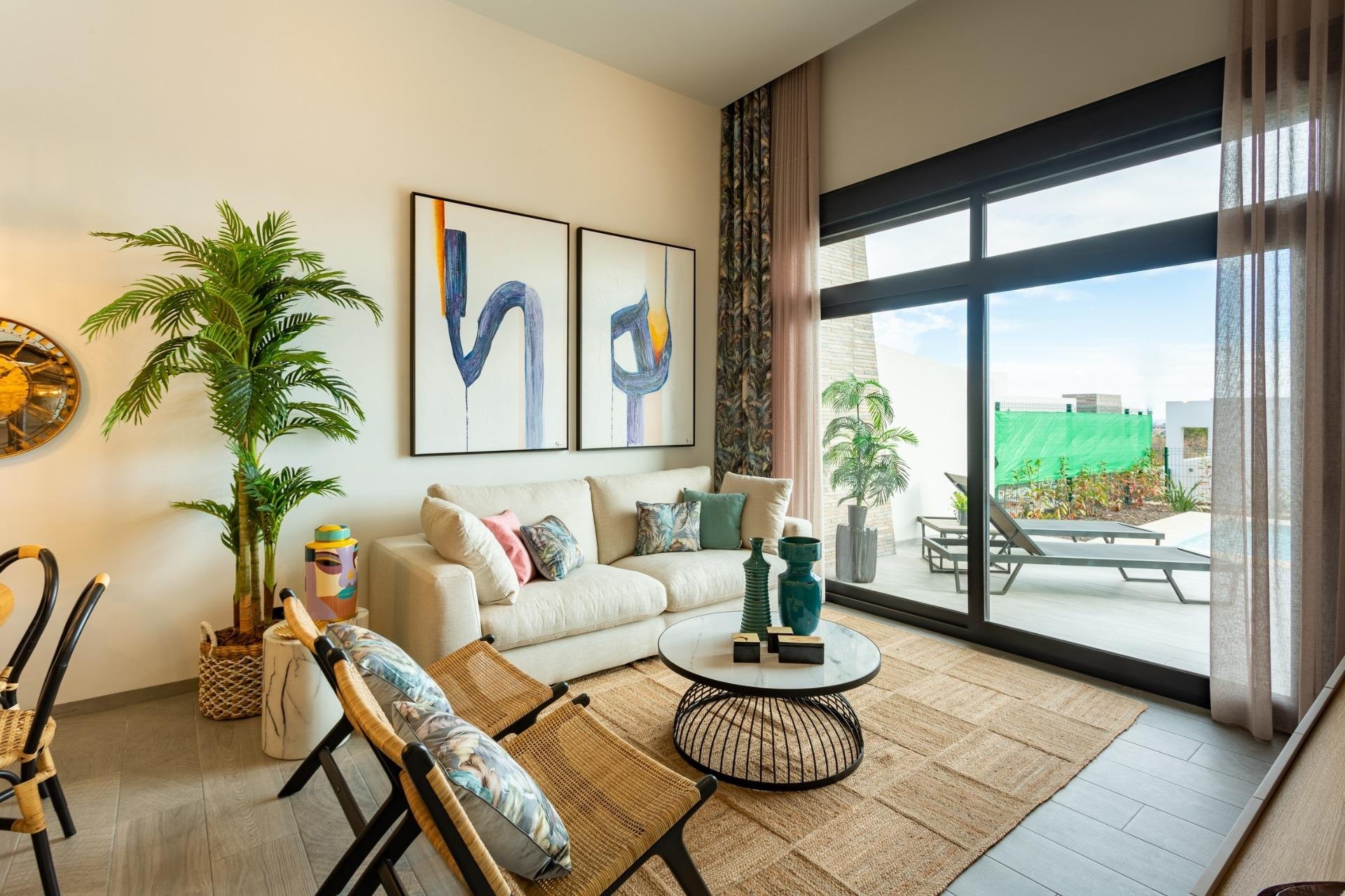 Nieuwbouw Woningen - Halfvrijstaand Villa - Algorfa