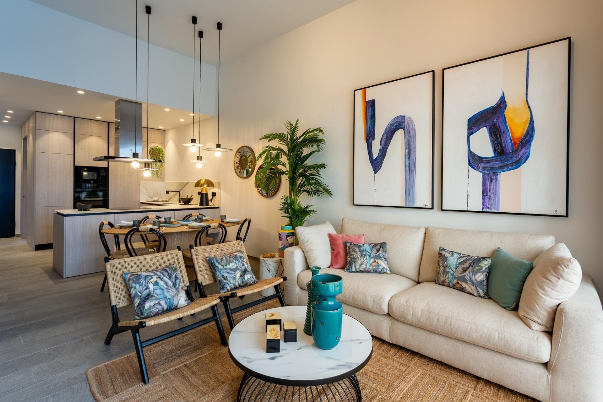 Nieuwbouw Woningen - Halfvrijstaand Villa - Algorfa
