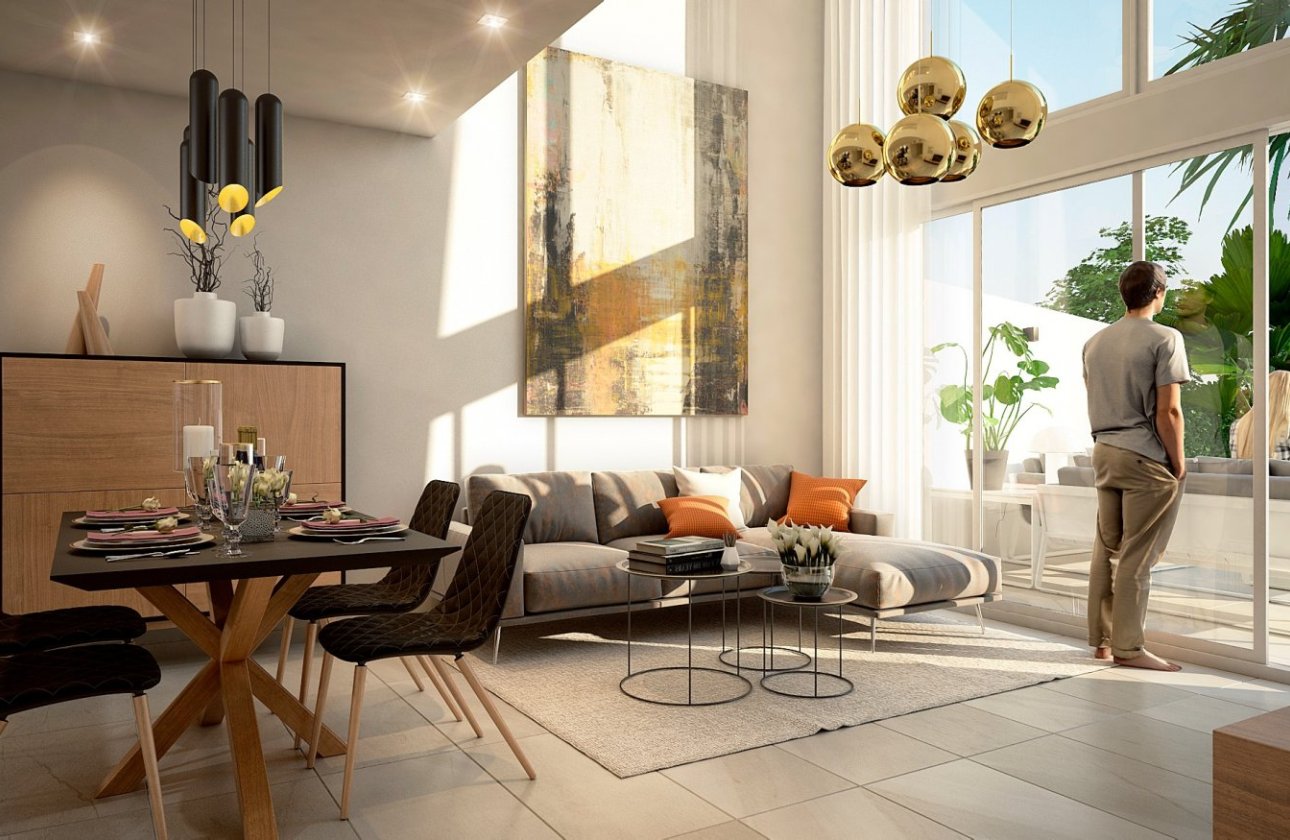 Nieuwbouw Woningen - Halfvrijstaand Villa - Algorfa