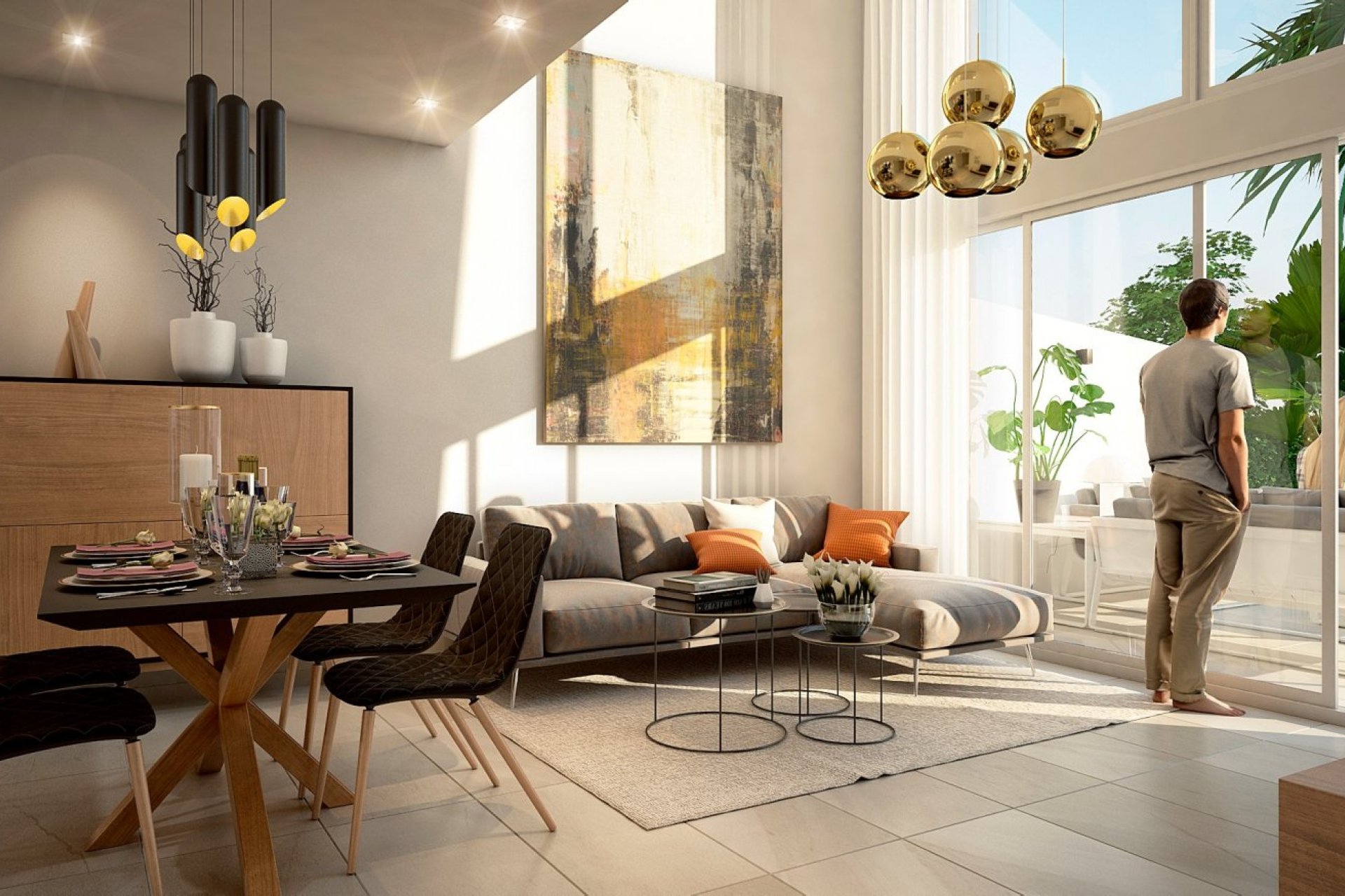 Nieuwbouw Woningen - Halfvrijstaand Villa - Algorfa