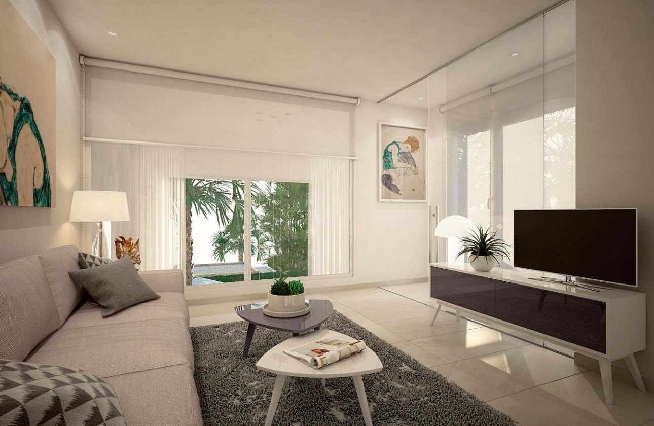 Nieuwbouw Woningen - Halfvrijstaand Villa - Algorfa