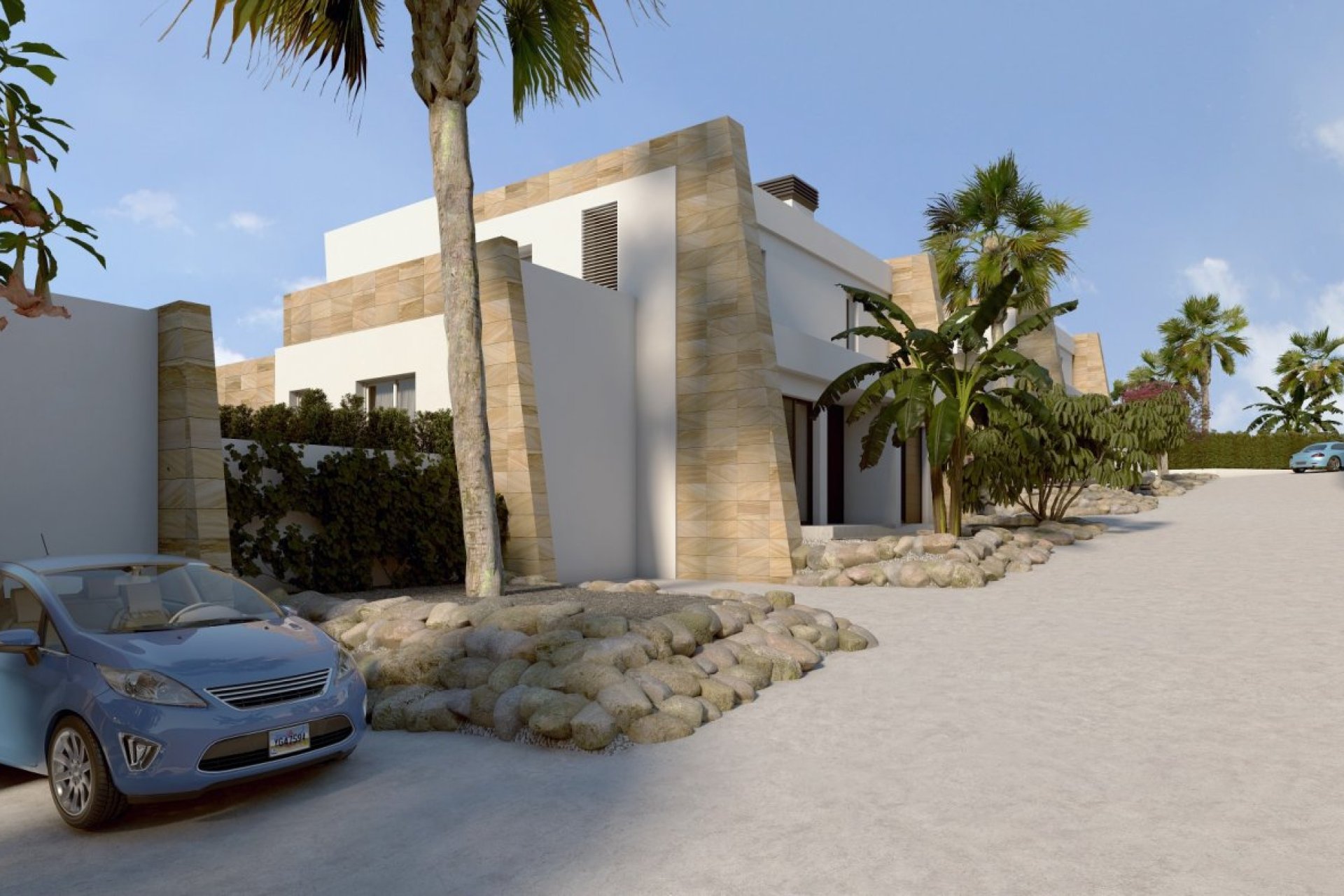 Nieuwbouw Woningen - Halfvrijstaand Villa - Algorfa