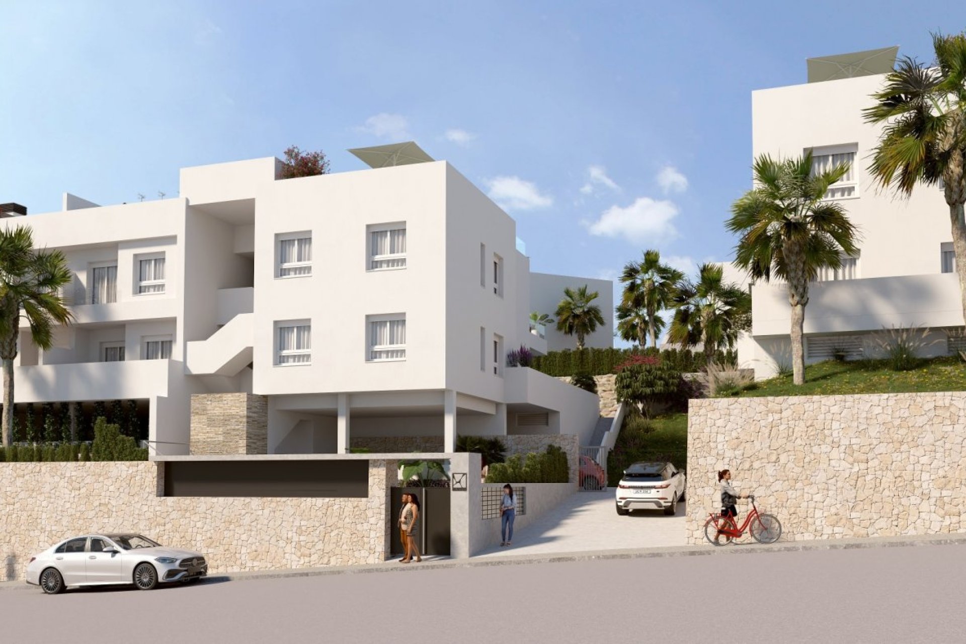Nieuwbouw Woningen - Halfvrijstaand Villa - Algorfa