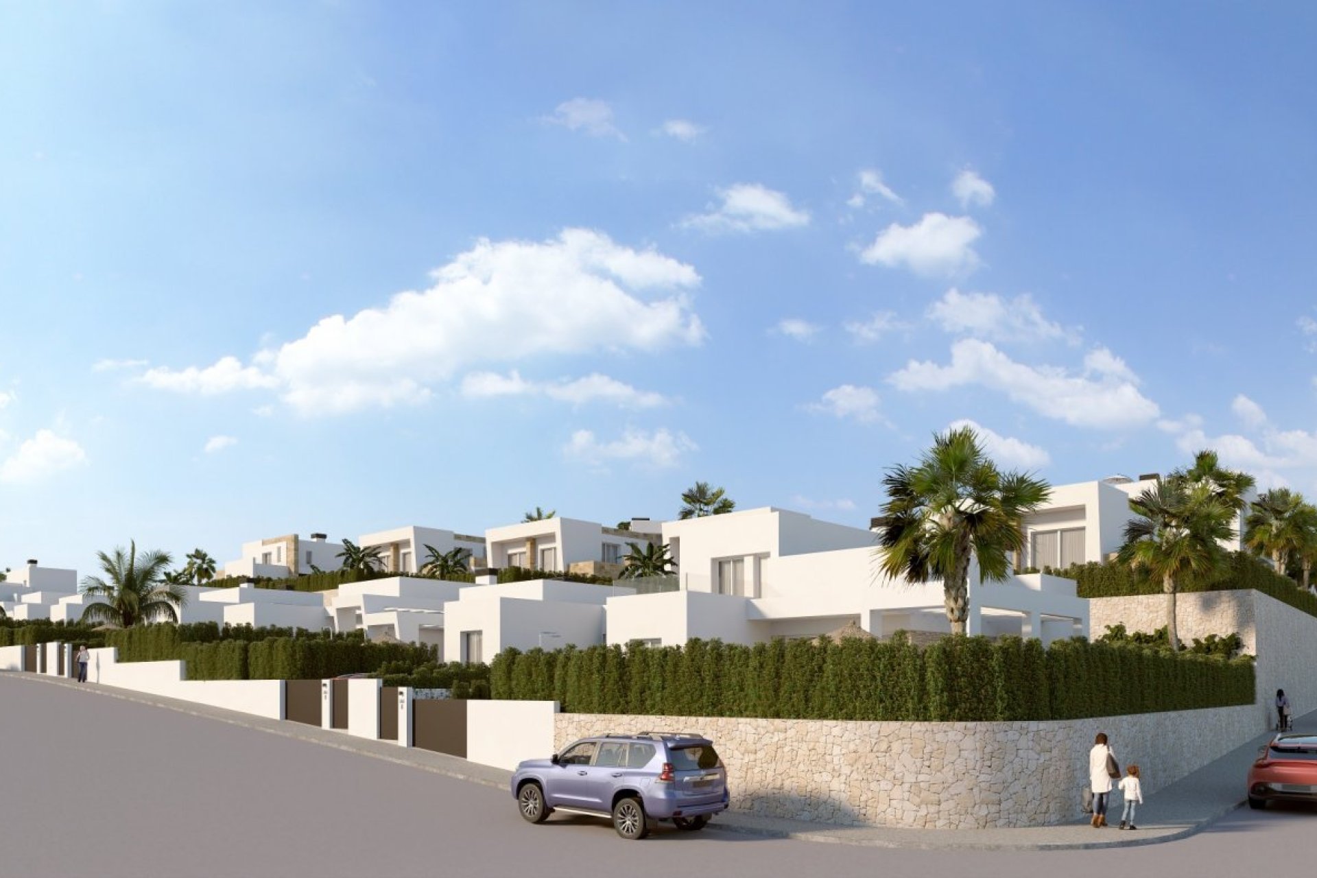 Nieuwbouw Woningen - Halfvrijstaand Villa - Algorfa