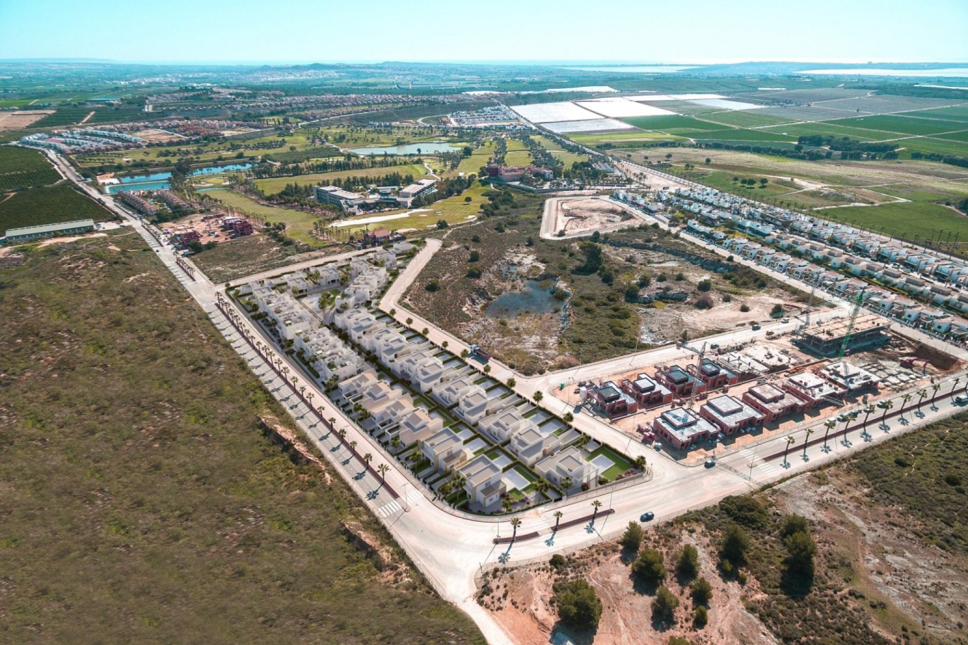 Nieuwbouw Woningen - Halfvrijstaand Villa - Algorfa