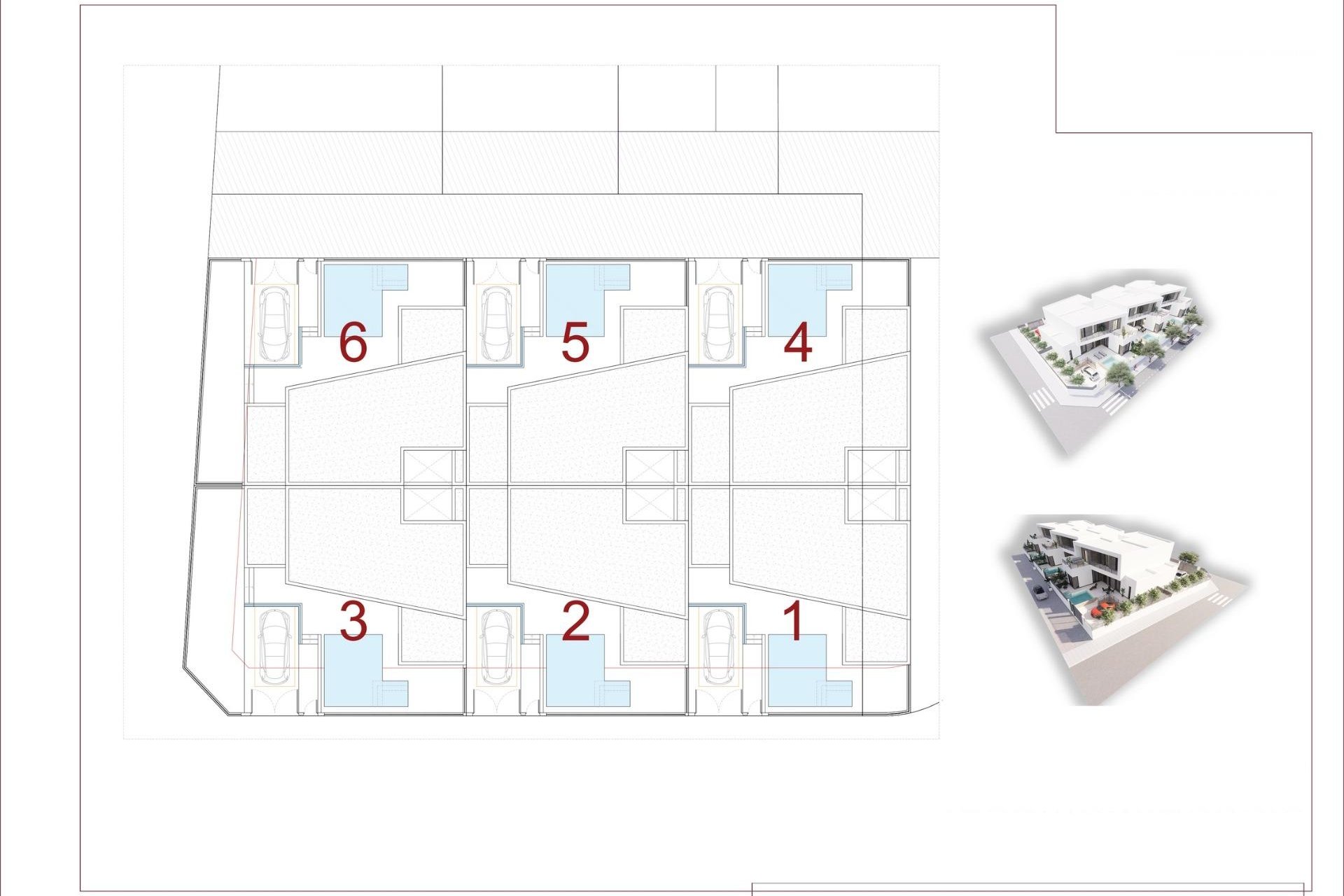 Nieuwbouw Woningen - Halfvrijstaand Villa - Dolores