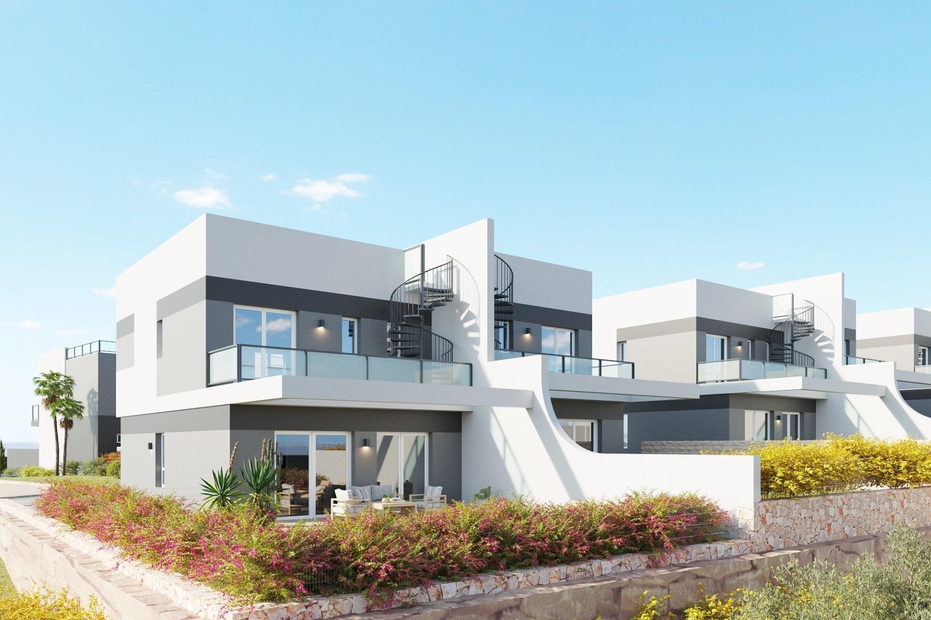 Nieuwbouw Woningen - Halfvrijstaand Villa - Finestrat