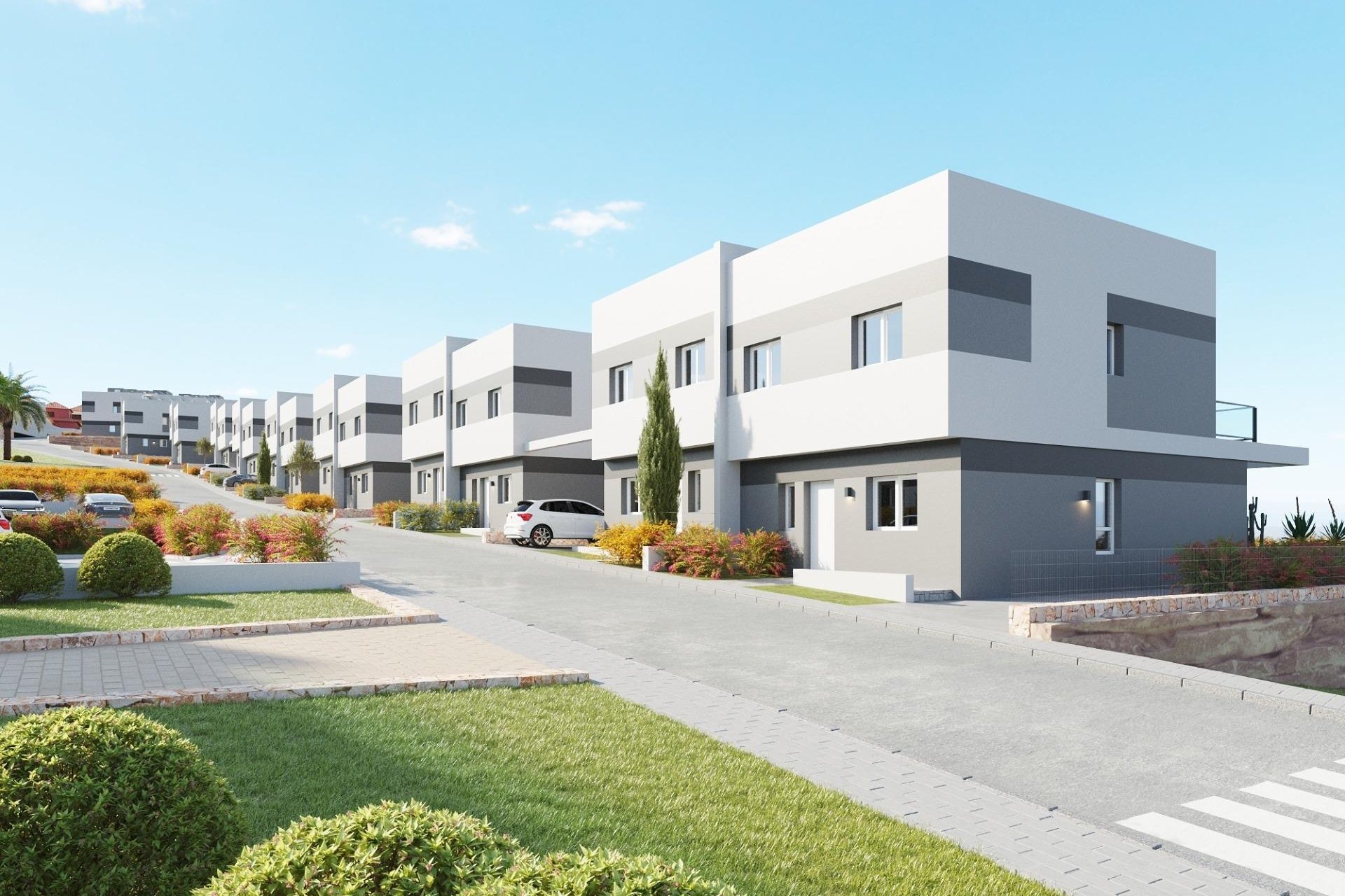 Nieuwbouw Woningen - Halfvrijstaand Villa - Finestrat