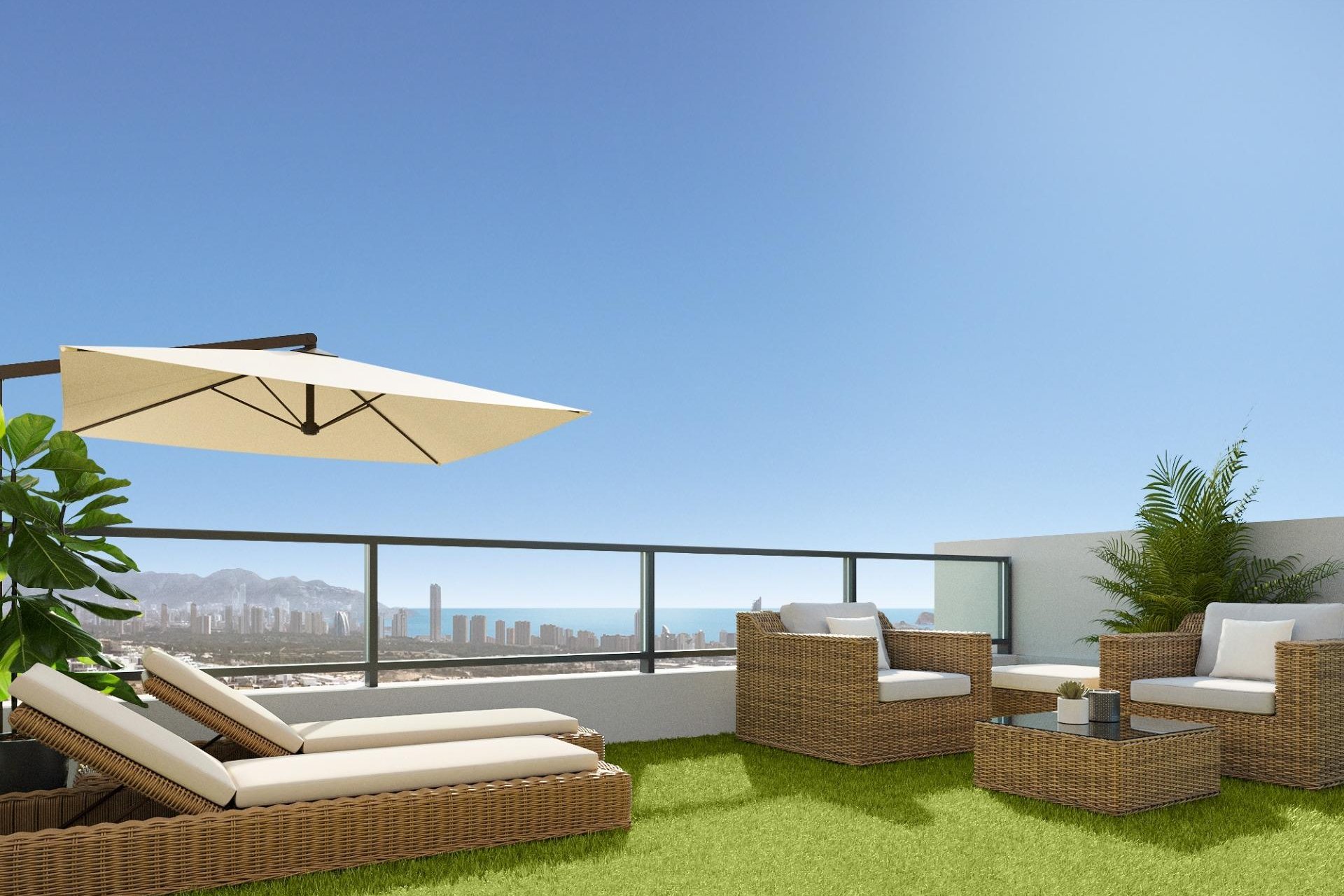 Nieuwbouw Woningen - Halfvrijstaand Villa - Finestrat