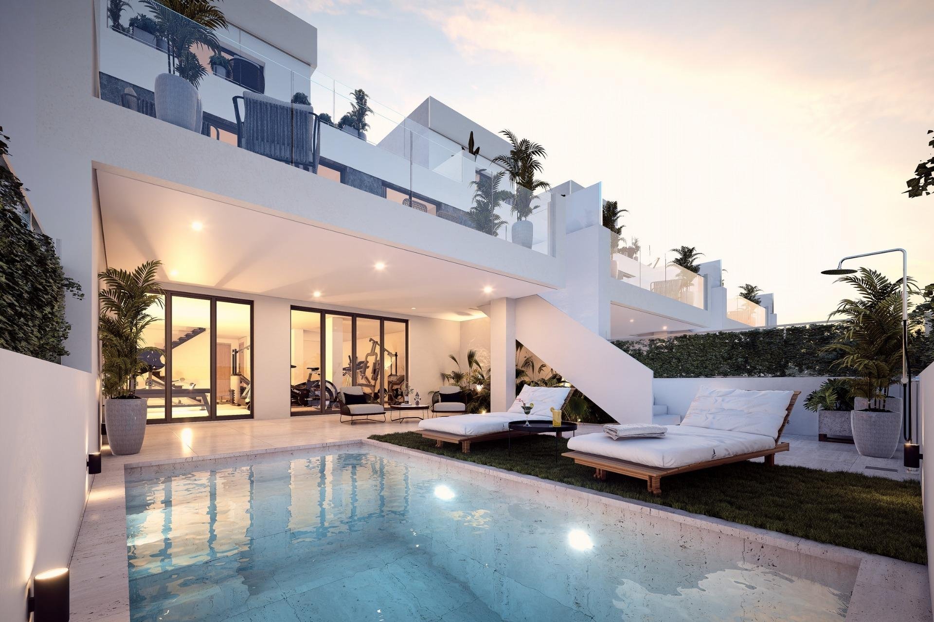 Nieuwbouw Woningen - Halfvrijstaand Villa - Los Alcázares