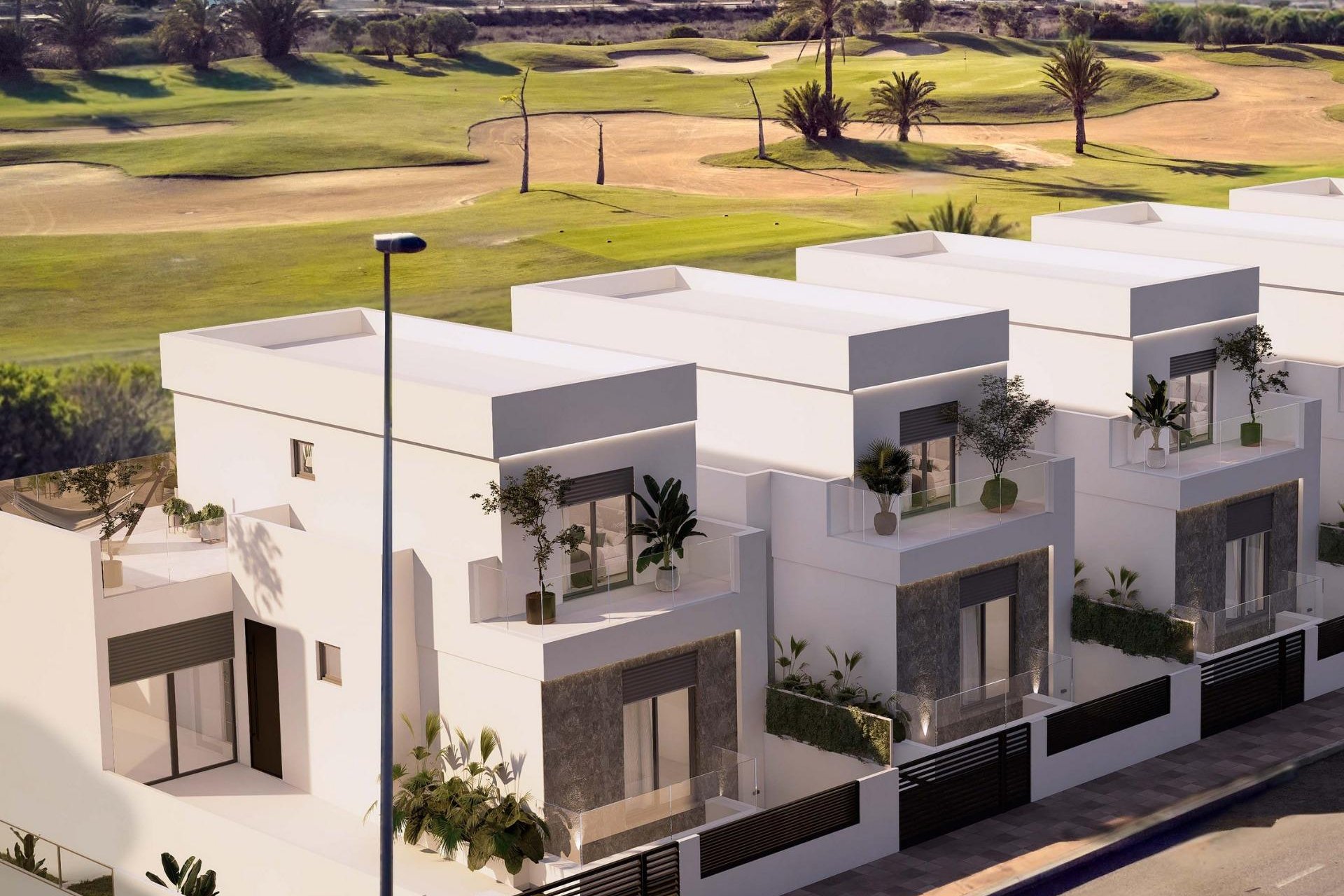 Nieuwbouw Woningen - Halfvrijstaand Villa - Los Alcázares
