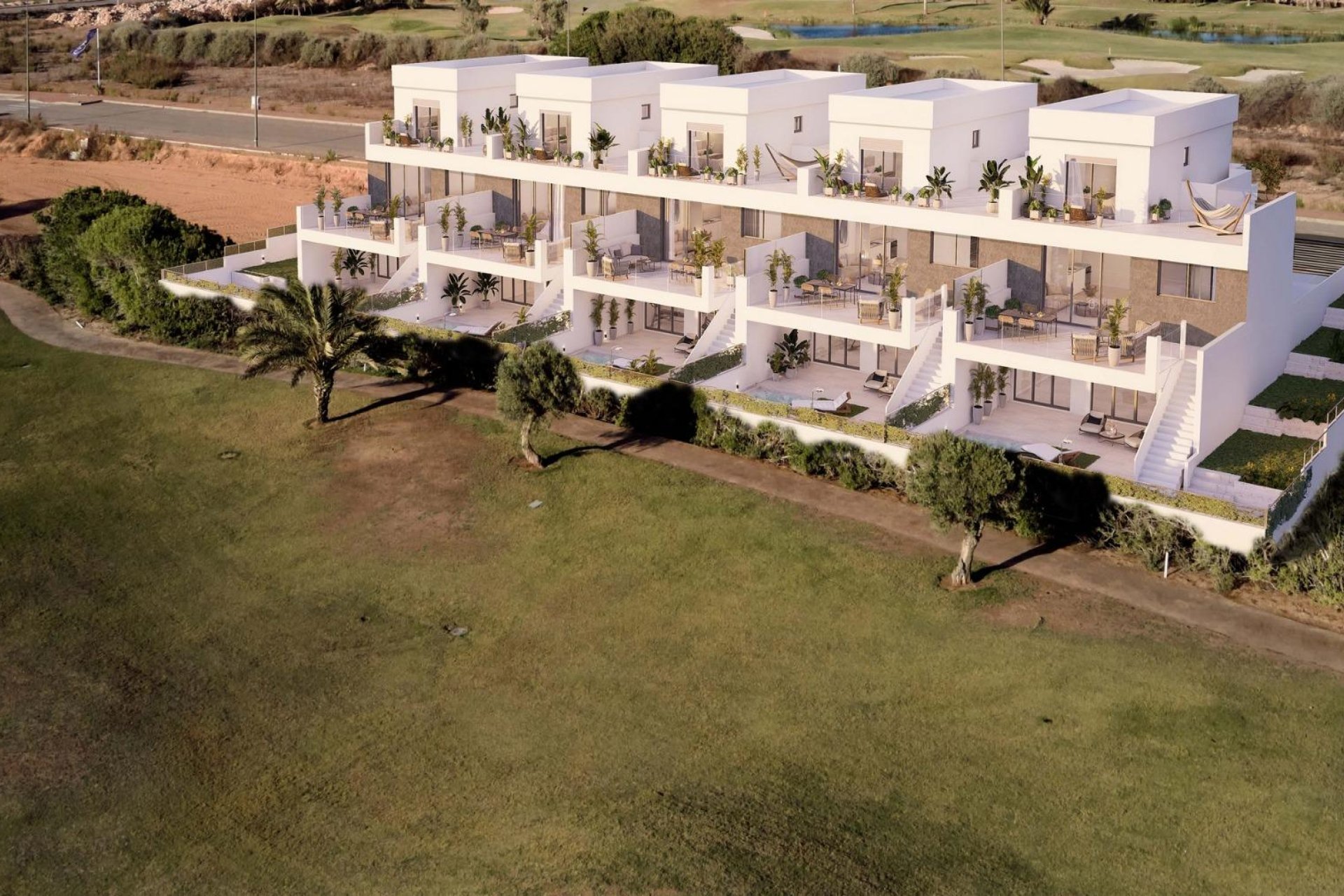 Nieuwbouw Woningen - Halfvrijstaand Villa - Los Alcázares