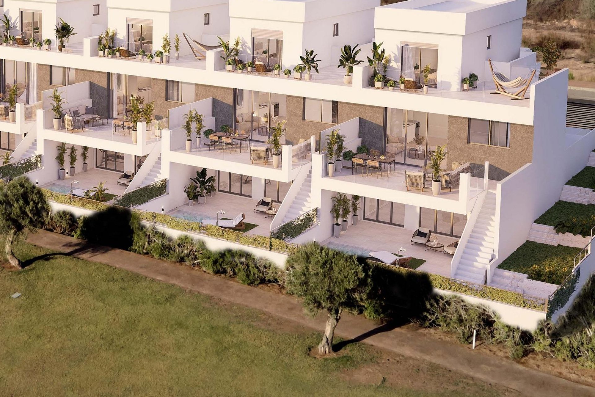 Nieuwbouw Woningen - Halfvrijstaand Villa - Los Alcázares