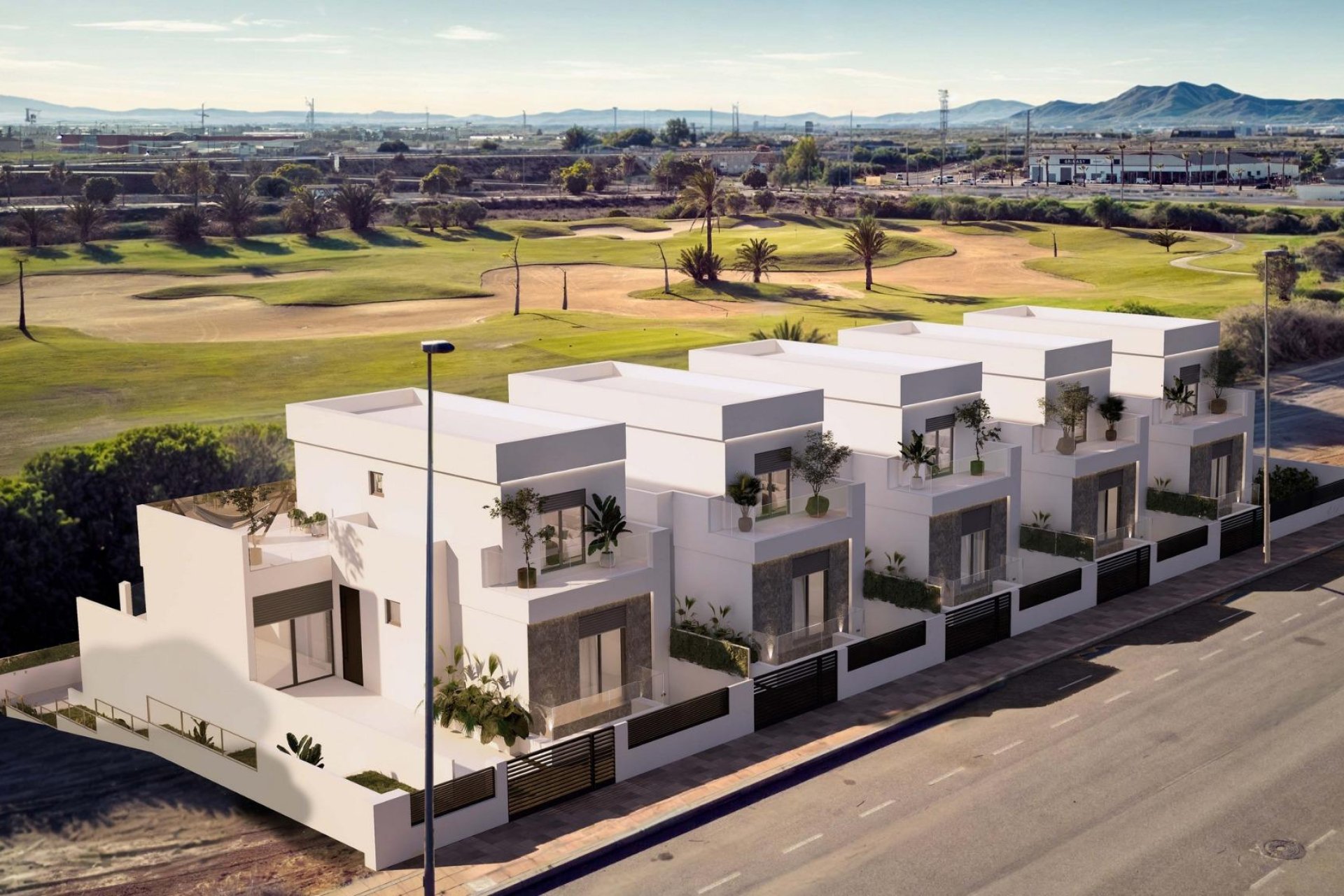 Nieuwbouw Woningen - Halfvrijstaand Villa - Los Alcázares