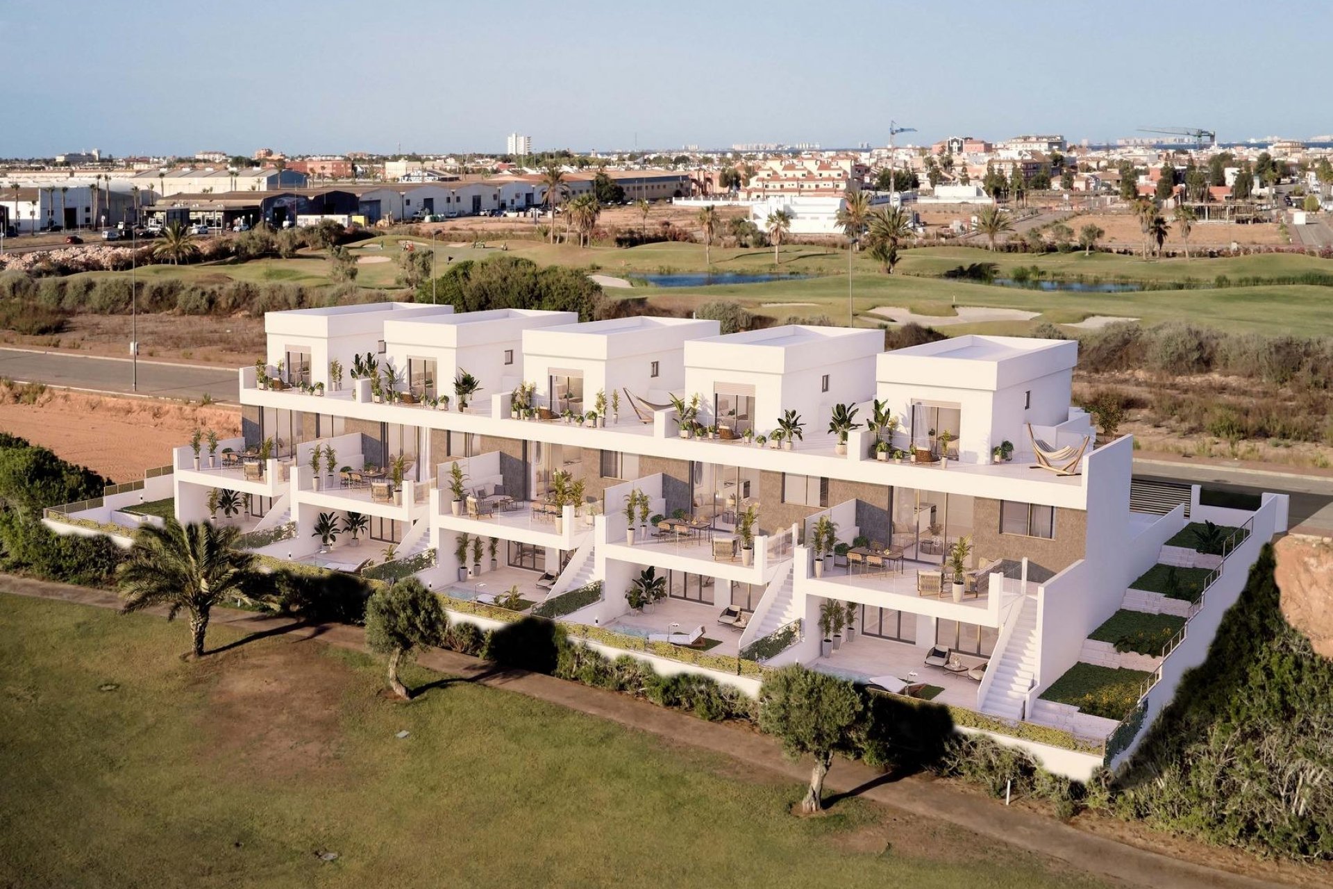Nieuwbouw Woningen - Halfvrijstaand Villa - Los Alcázares