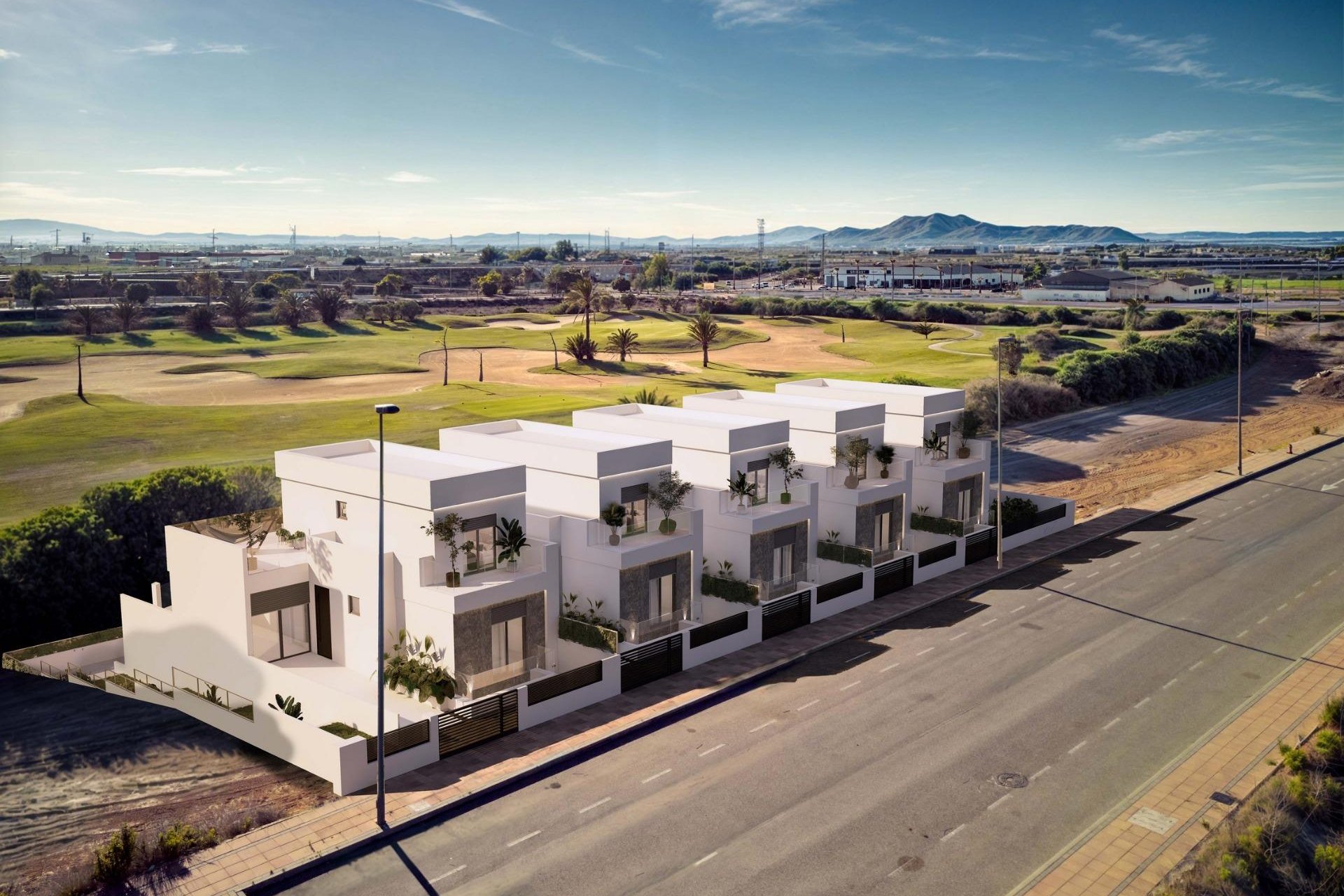 Nieuwbouw Woningen - Halfvrijstaand Villa - Los Alcázares