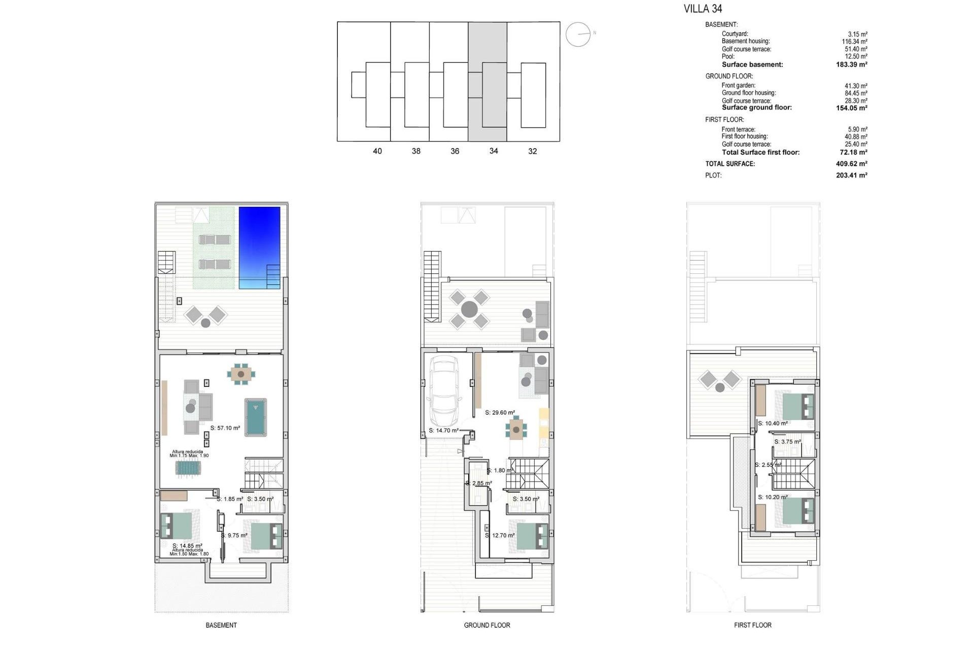 Nieuwbouw Woningen - Halfvrijstaand Villa - Los Alcázares