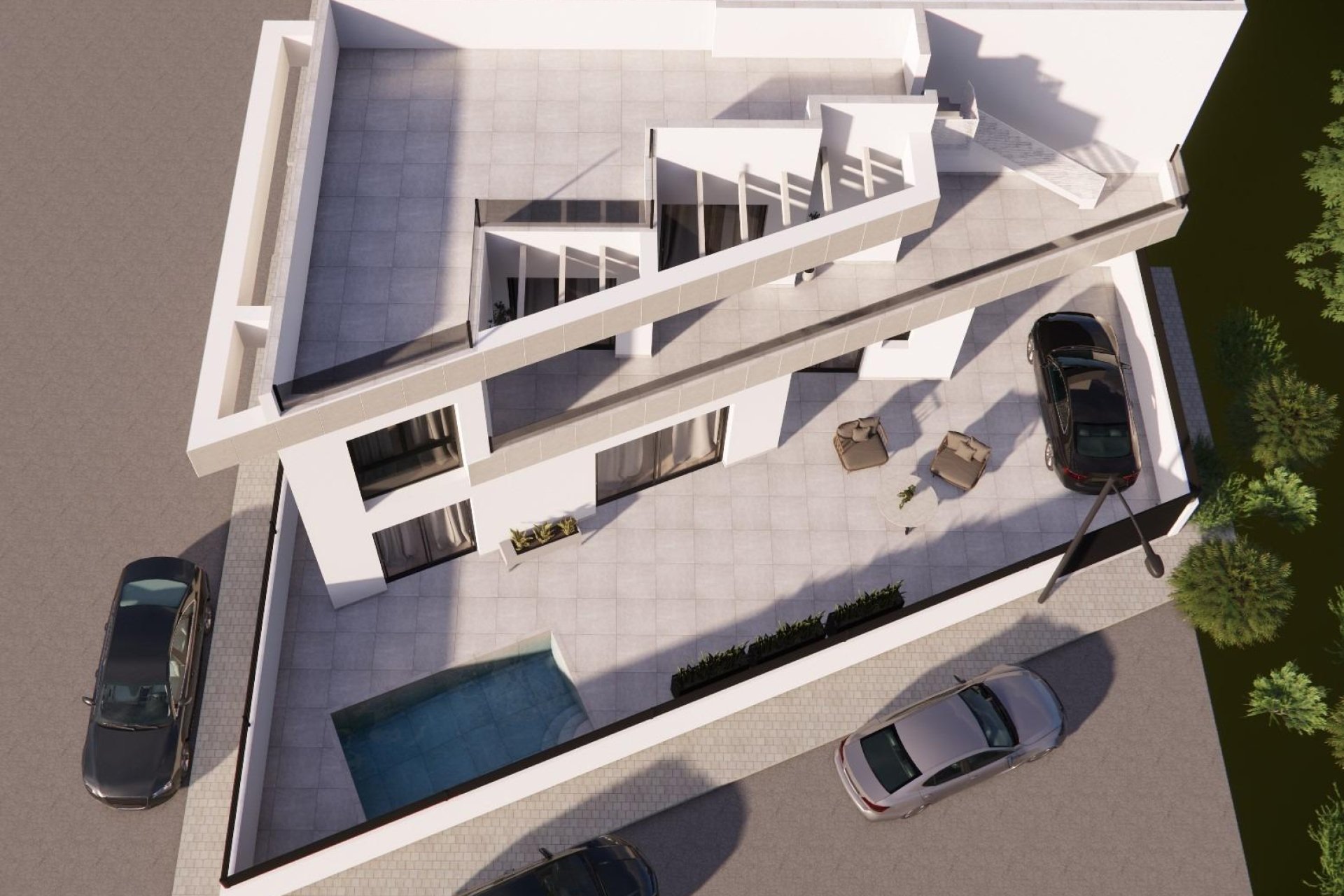Nieuwbouw Woningen - Halfvrijstaand Villa - Rojales