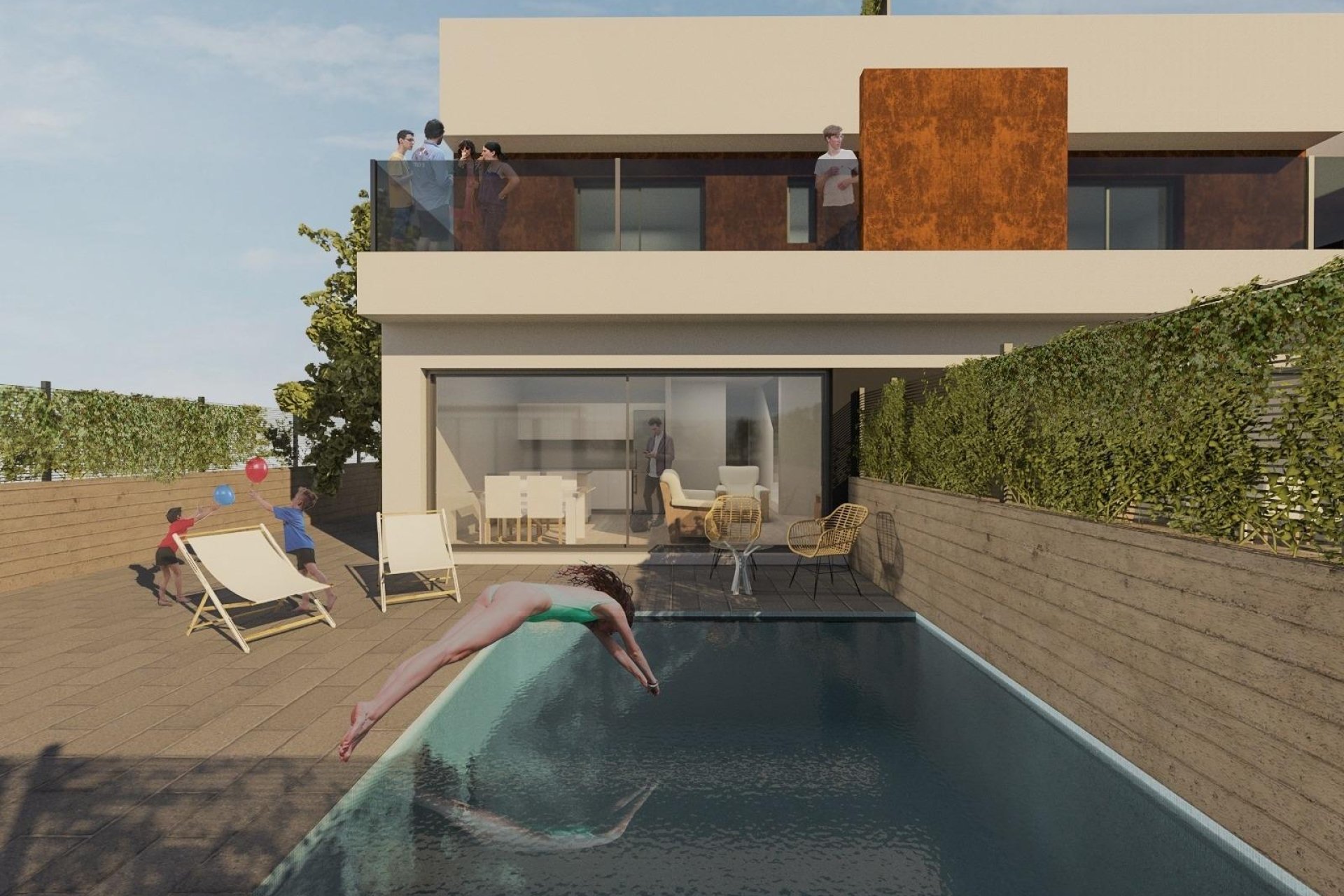 Nieuwbouw Woningen - Halfvrijstaand Villa - San Javier