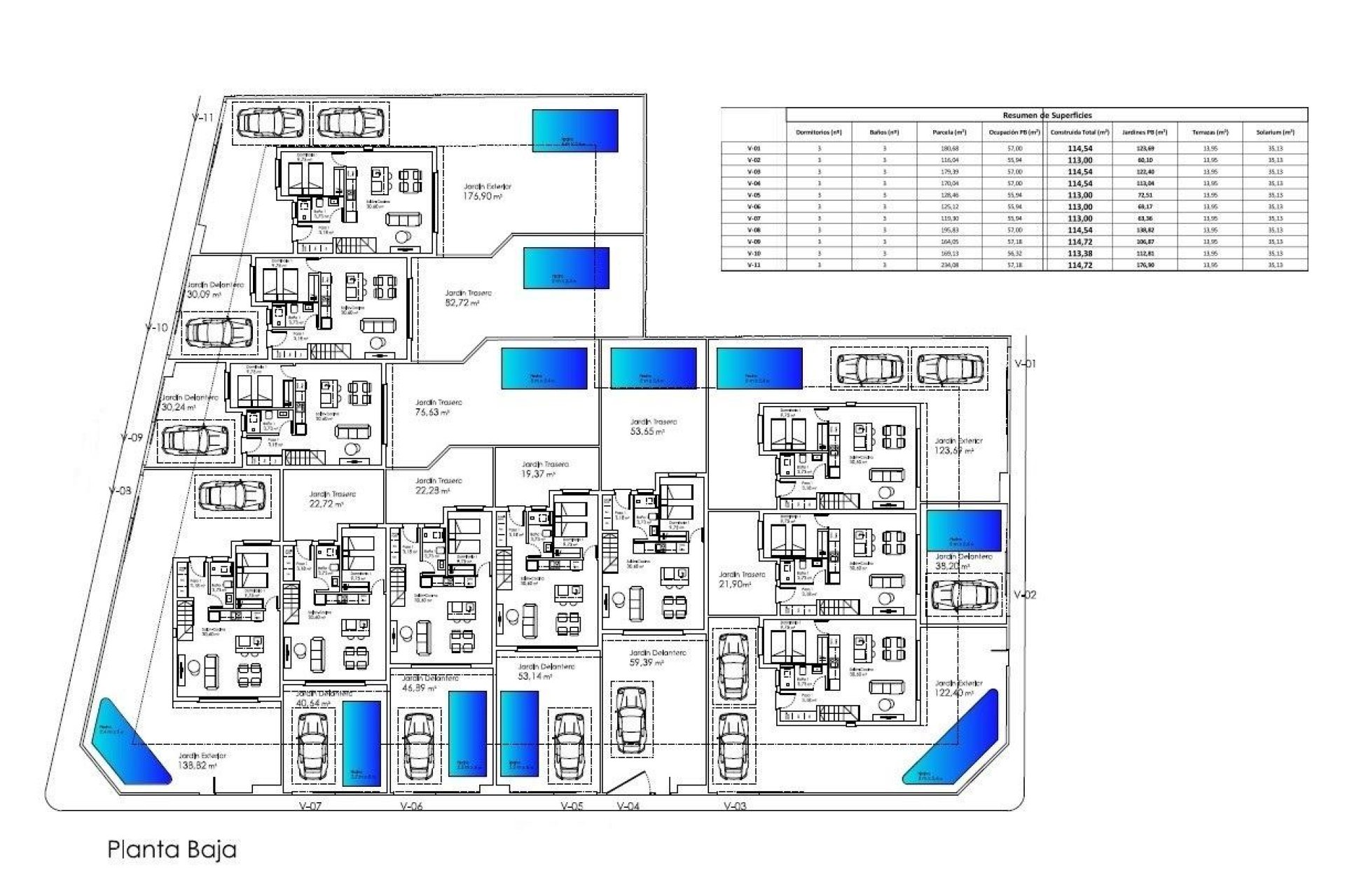 Nieuwbouw Woningen - Halfvrijstaand Villa - San Javier