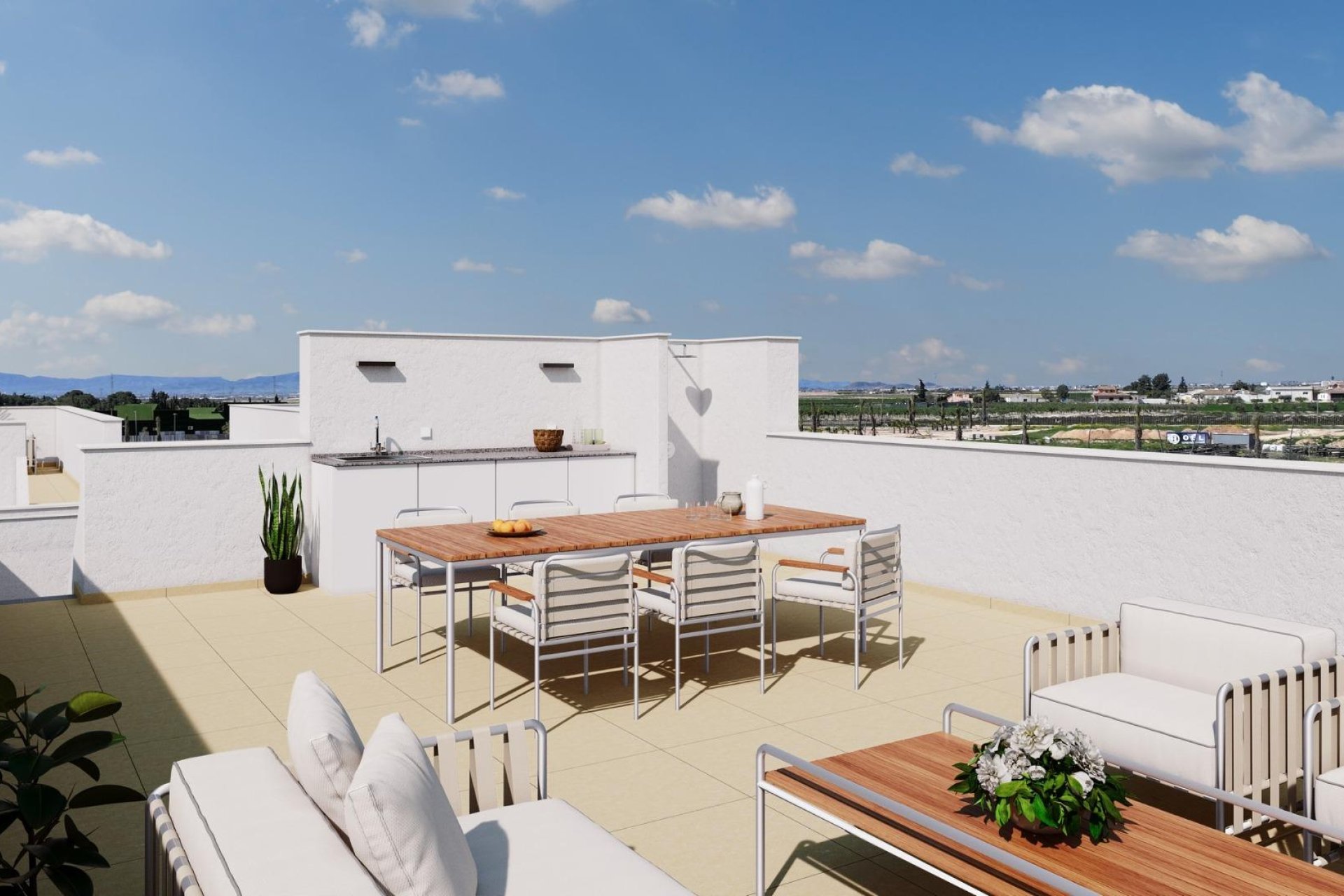 Nieuwbouw Woningen - Halfvrijstaand Villa - Torre Pacheco