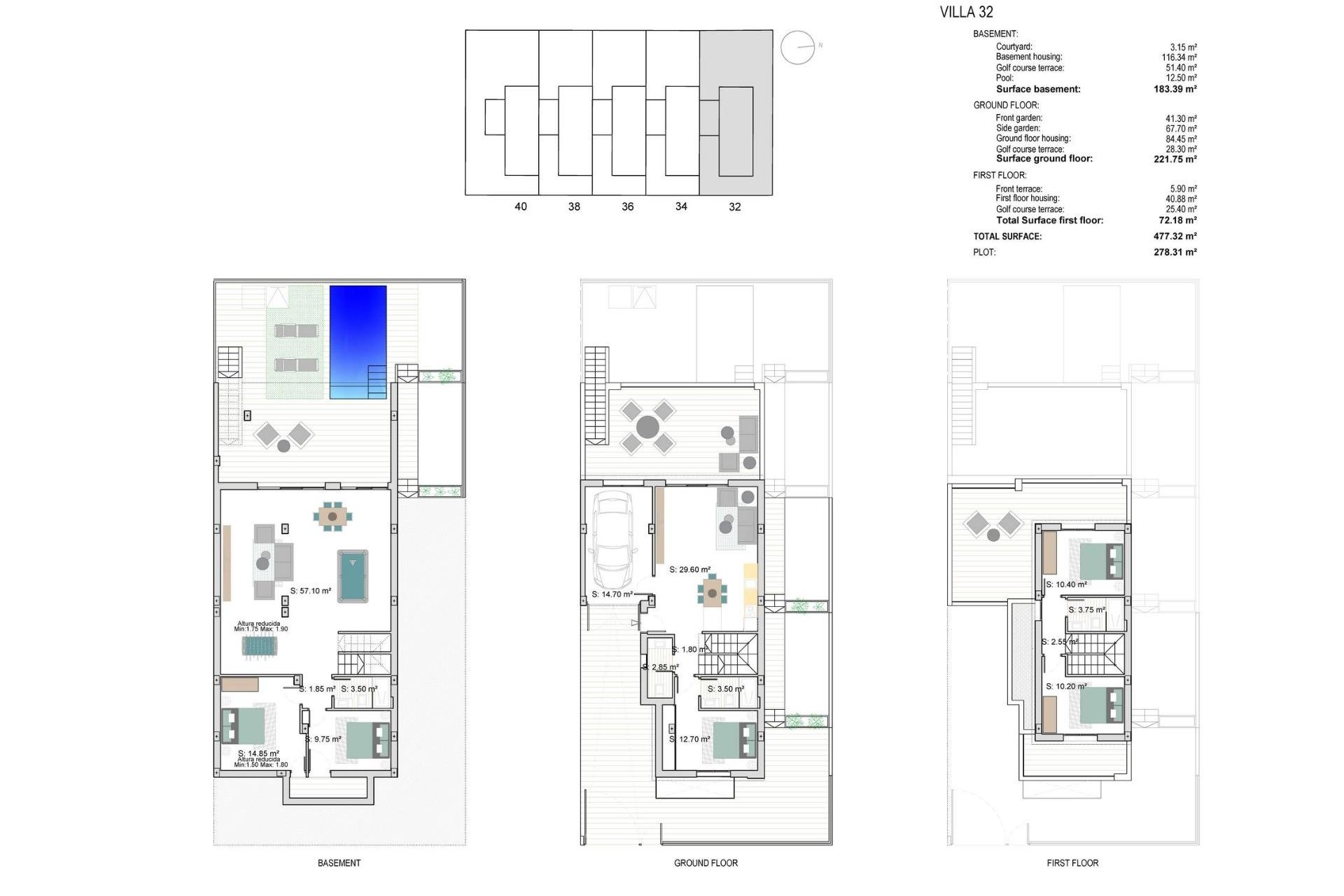 Nieuwbouw Woningen - Villa - Los Alcázares