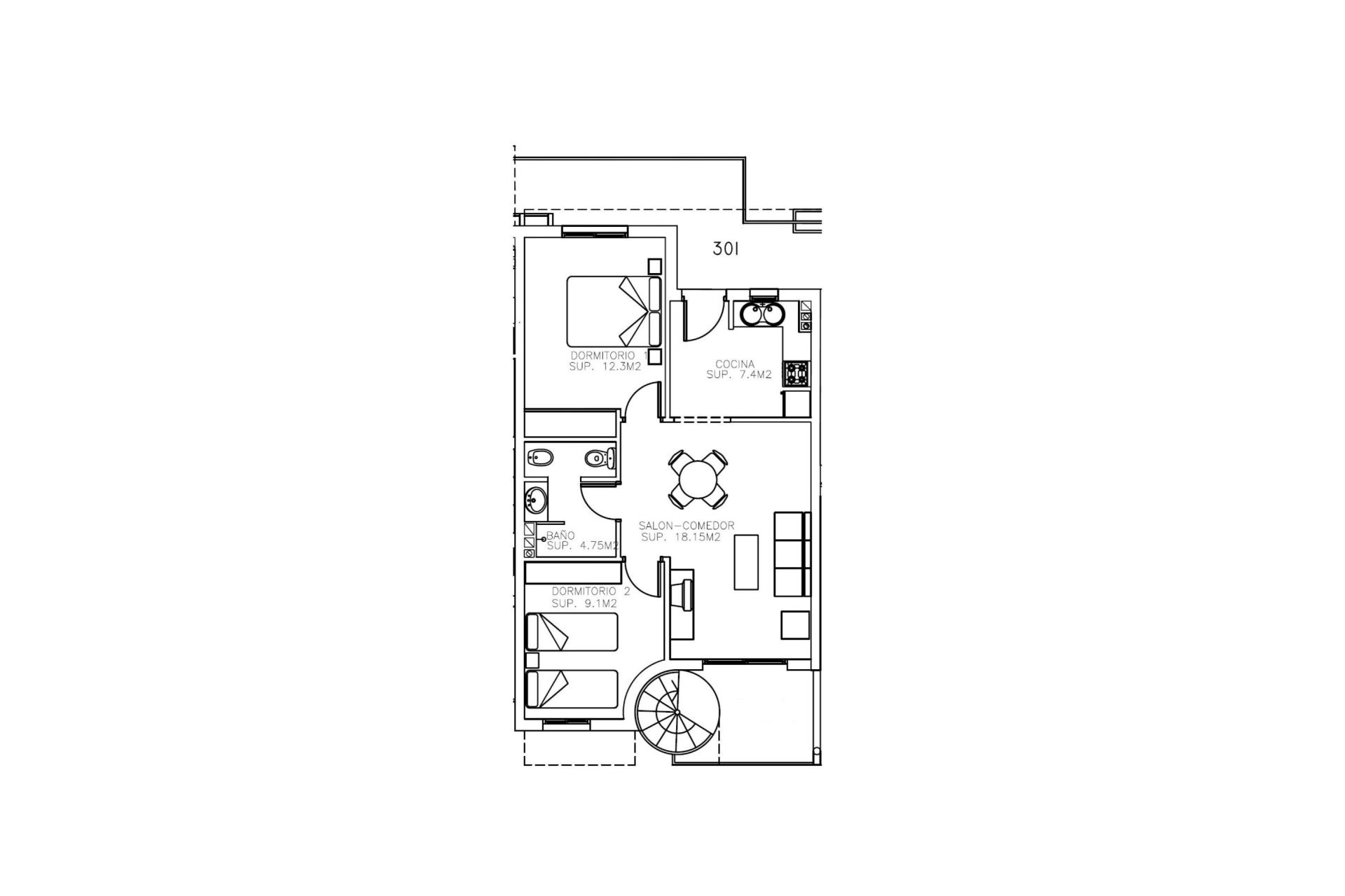 Nouvelle construction - Appartement - Aguilas - Collados