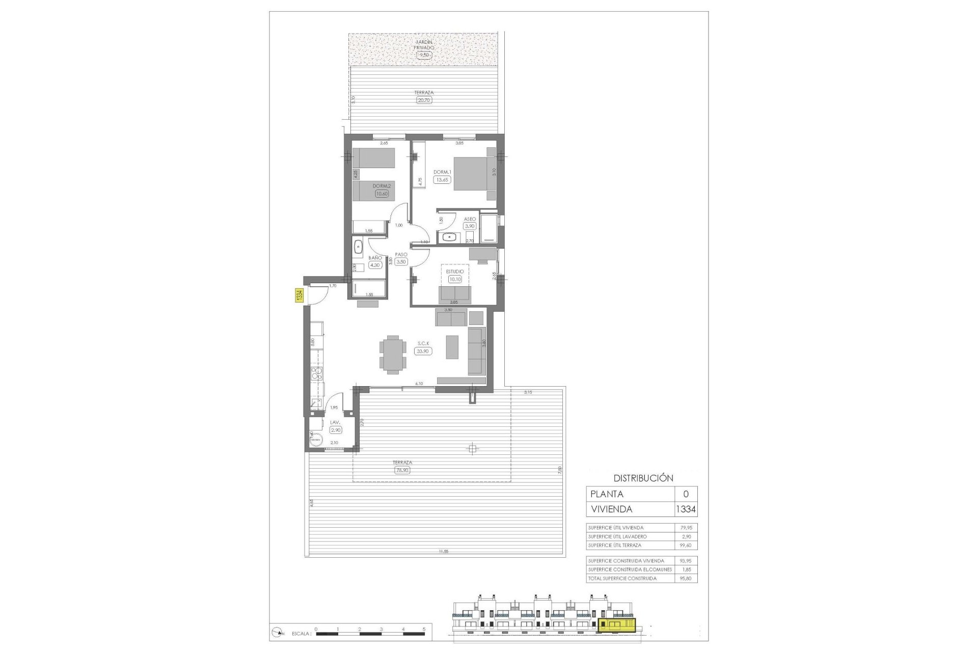 Nouvelle construction - Appartement - Algorfa - La Finca Golf
