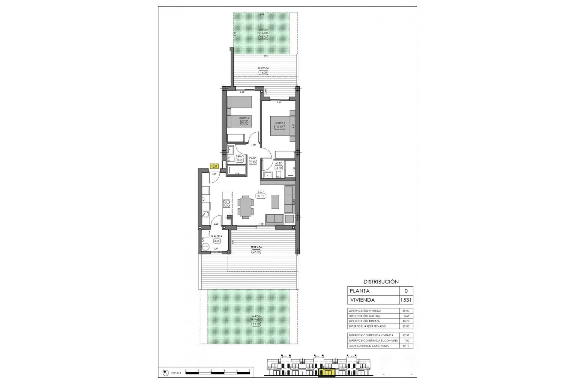 Nouvelle construction - Appartement - Algorfa