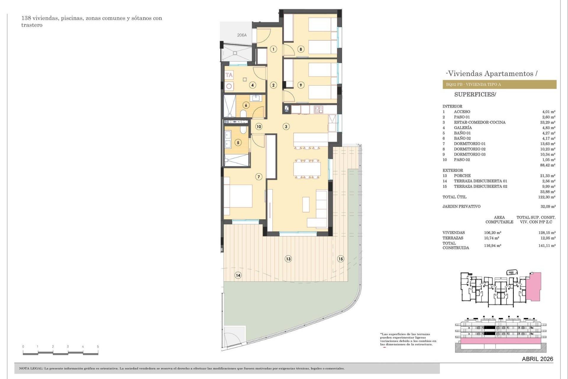Nouvelle construction - Appartement - Finestrat - Campana Garden