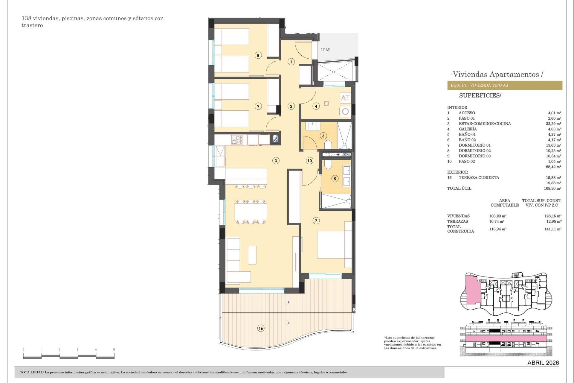 Nouvelle construction - Appartement - Finestrat - Campana Garden