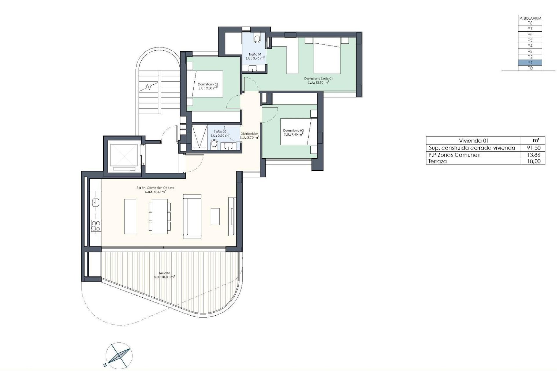 Nouvelle construction - Appartement - Guardamar del Segura