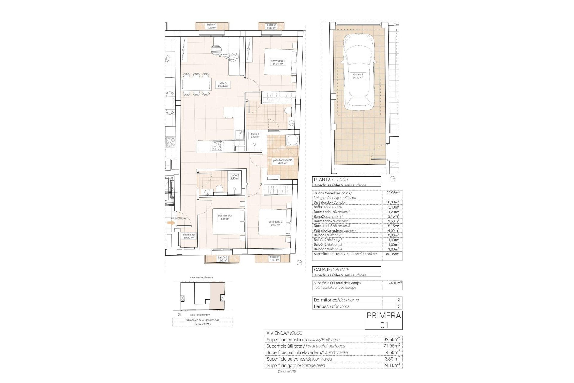 Nouvelle construction - Appartement - Hondón de las Nieves