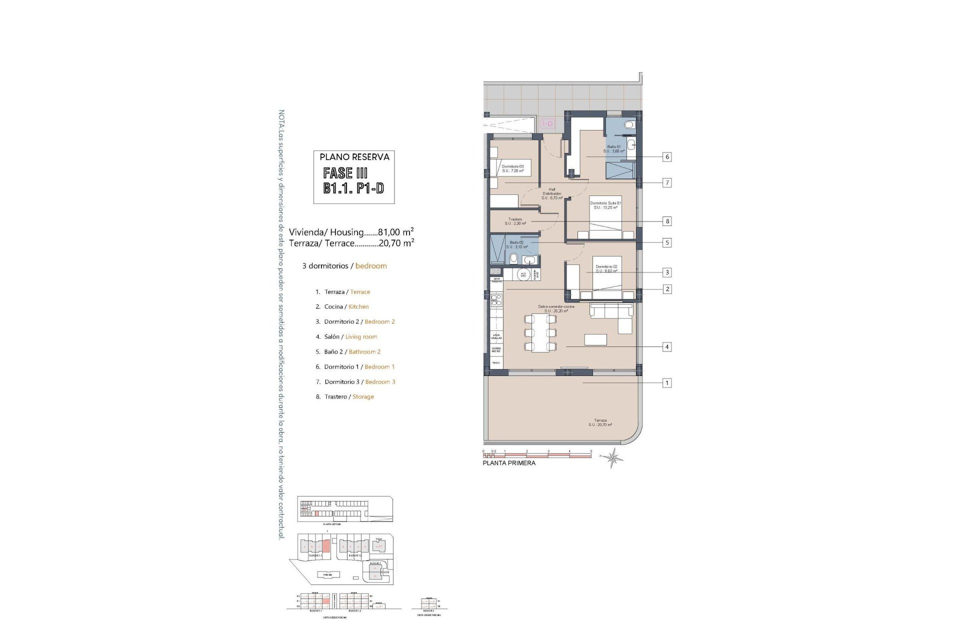 Nouvelle construction - Appartement - Los Alcázares - La Serena Golf