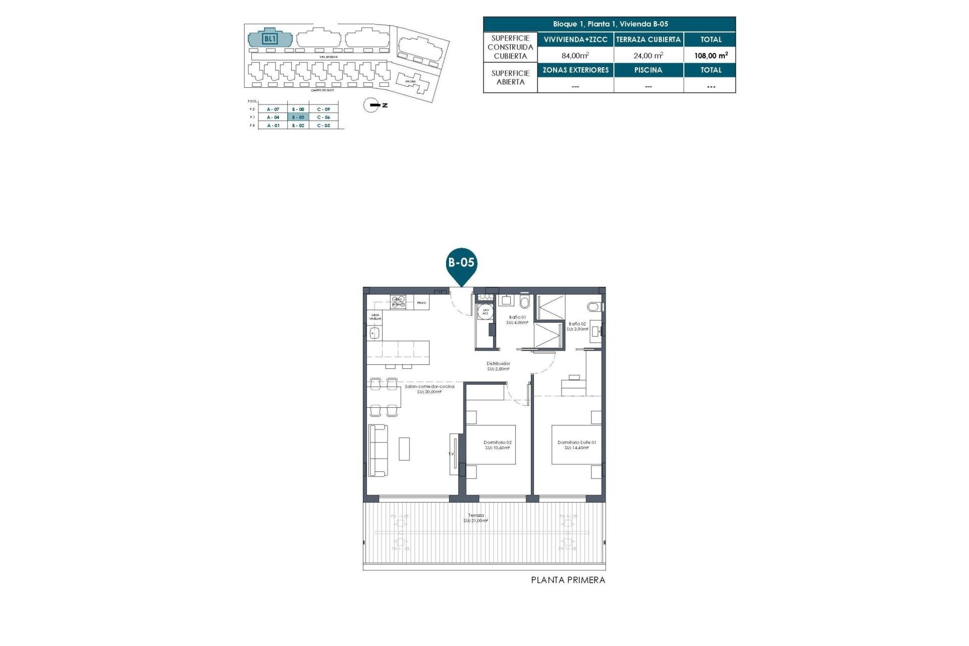 Nouvelle construction - Appartement - Los Alcázares - Serena Golf