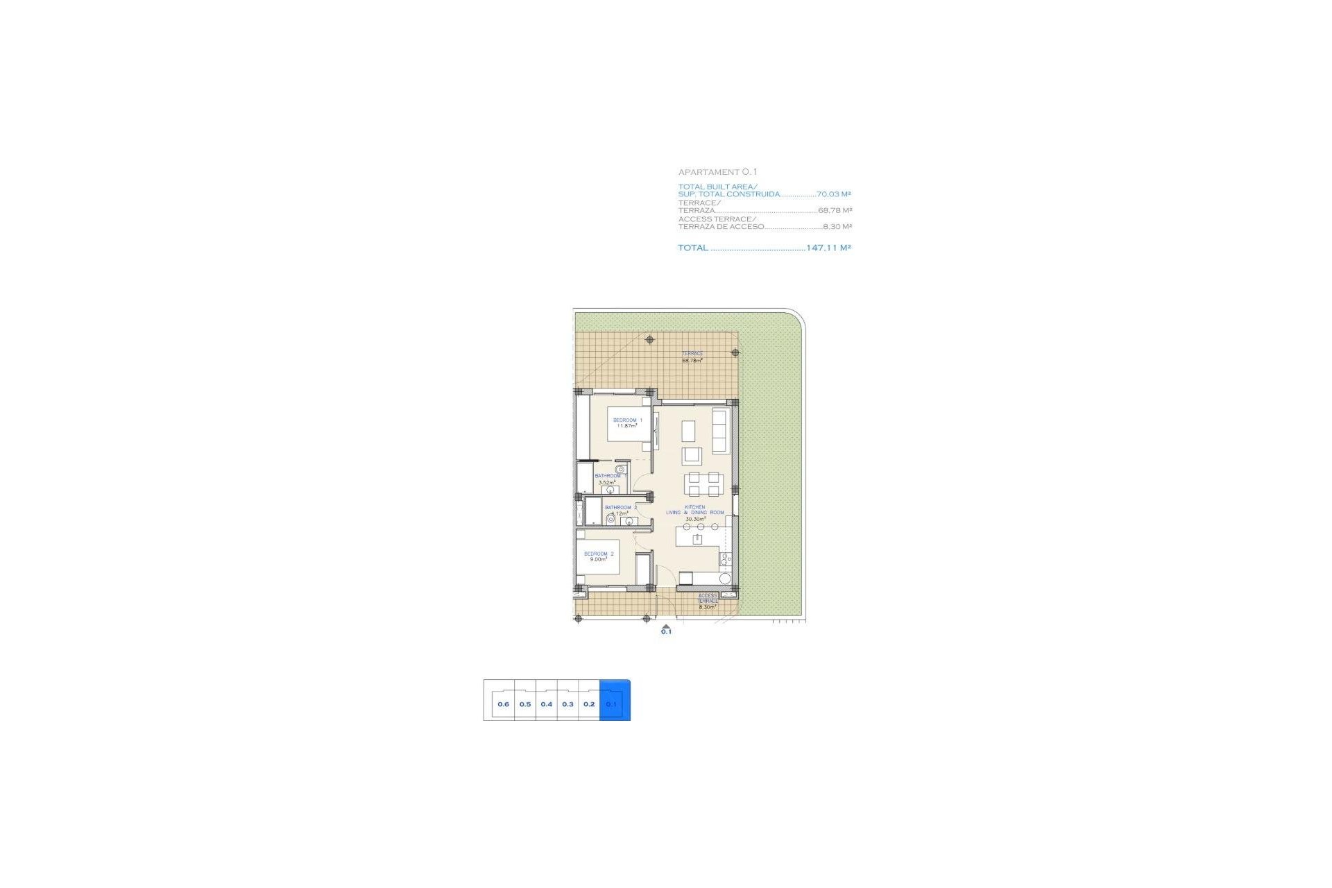 Nouvelle construction - Appartement - Los Alcázares - Serena Golf
