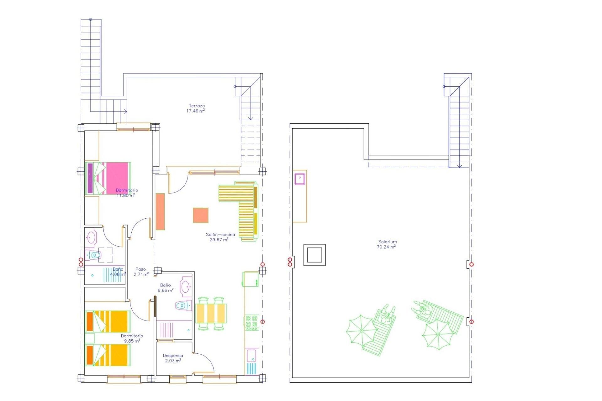 Nouvelle construction - Appartement - San Javier - pueblo