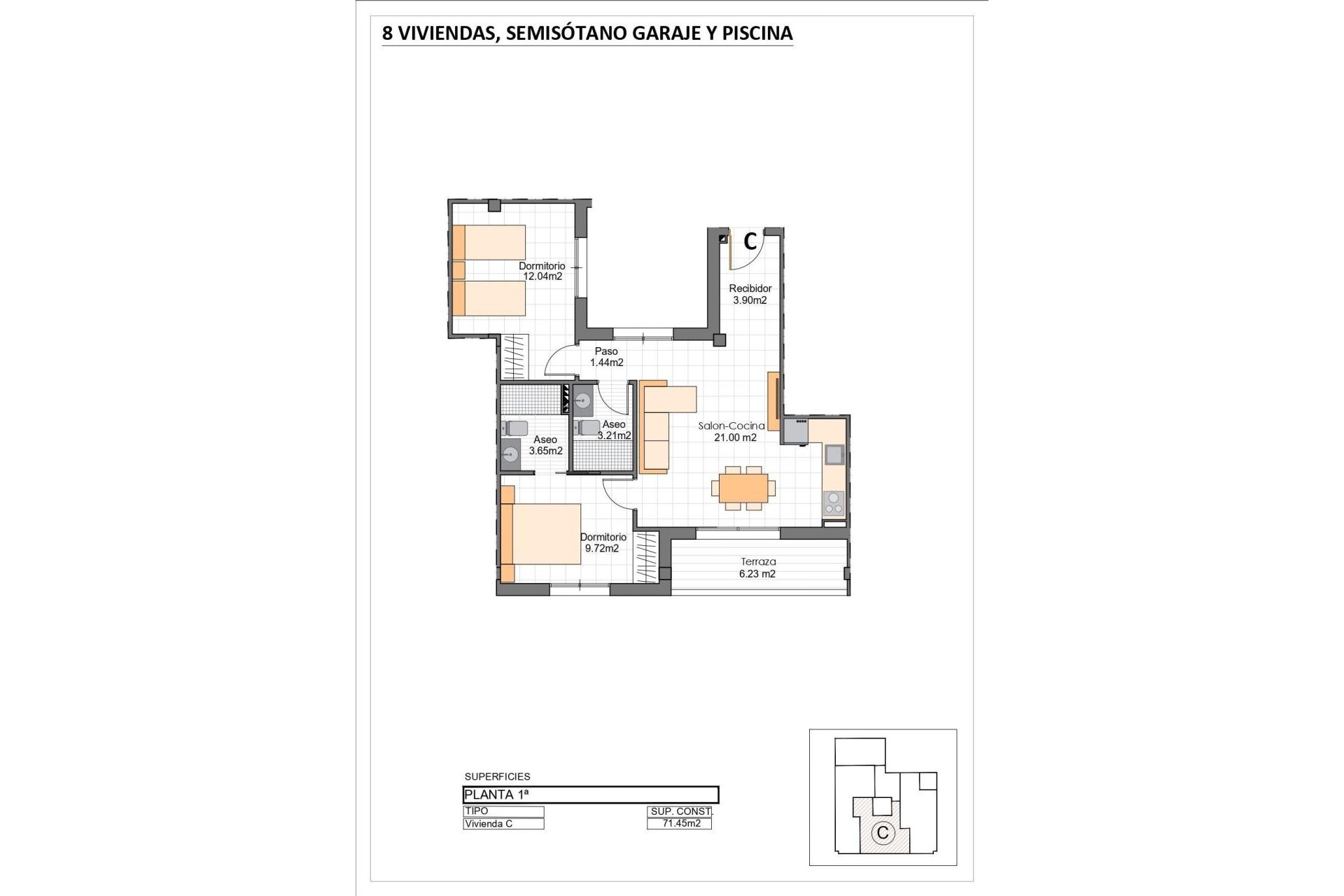 Nouvelle construction - Appartement - San Pedro del Pinatar - Lo Pagan