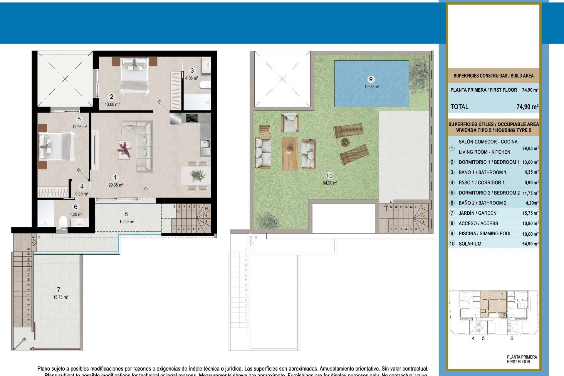 Nouvelle construction - Appartement - San Pedro del Pinatar - Lo Pagan