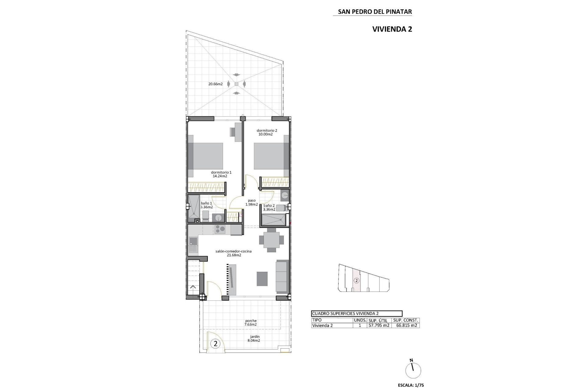Nouvelle construction - Appartement - San Pedro del Pinatar